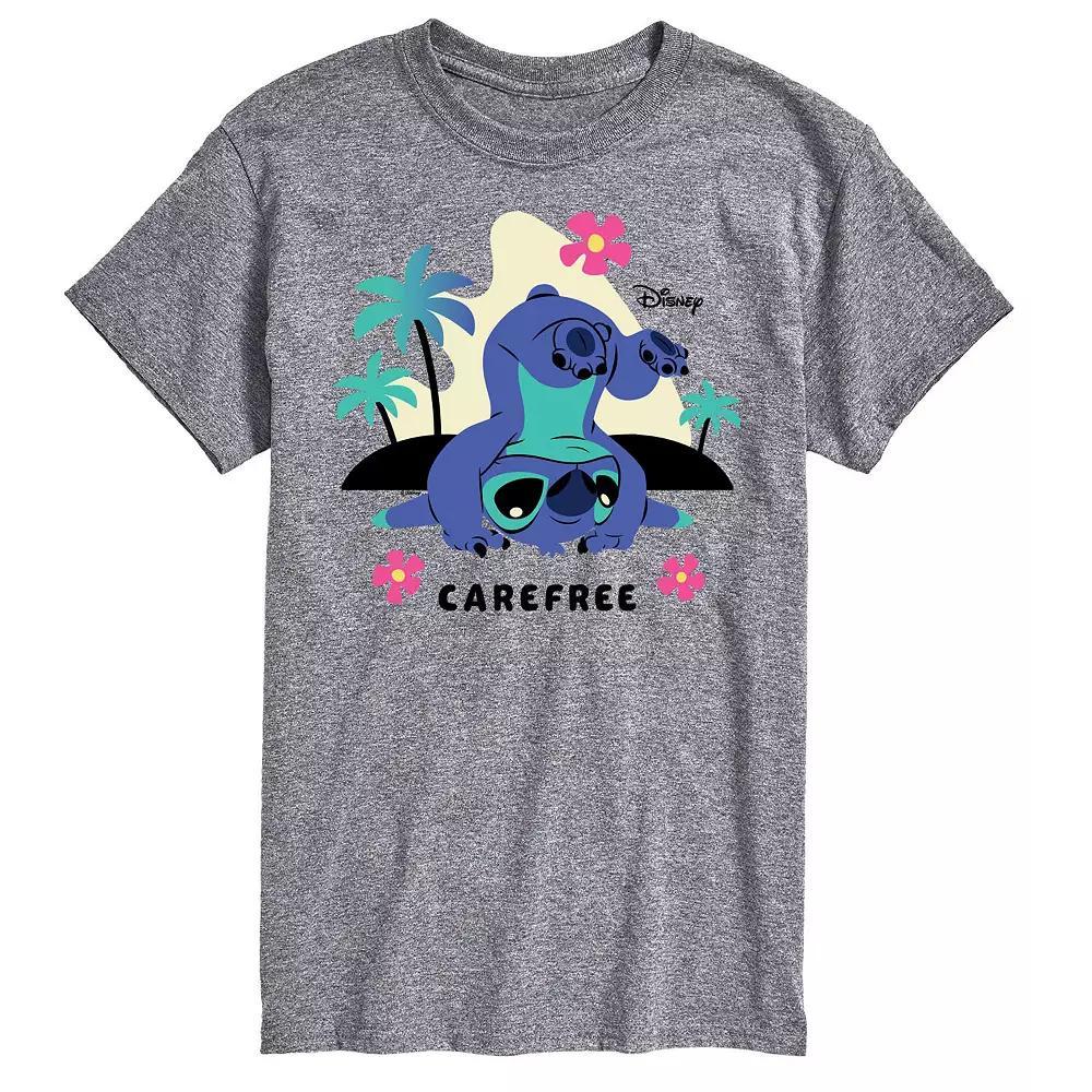 Disney's Lilo & Stitch Big & Tall Stitch Carefree Graphic Tee, Men's,  Product Image