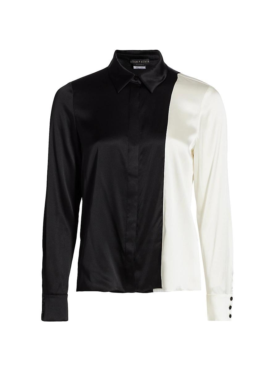 Willa Combo Placket Top Product Image