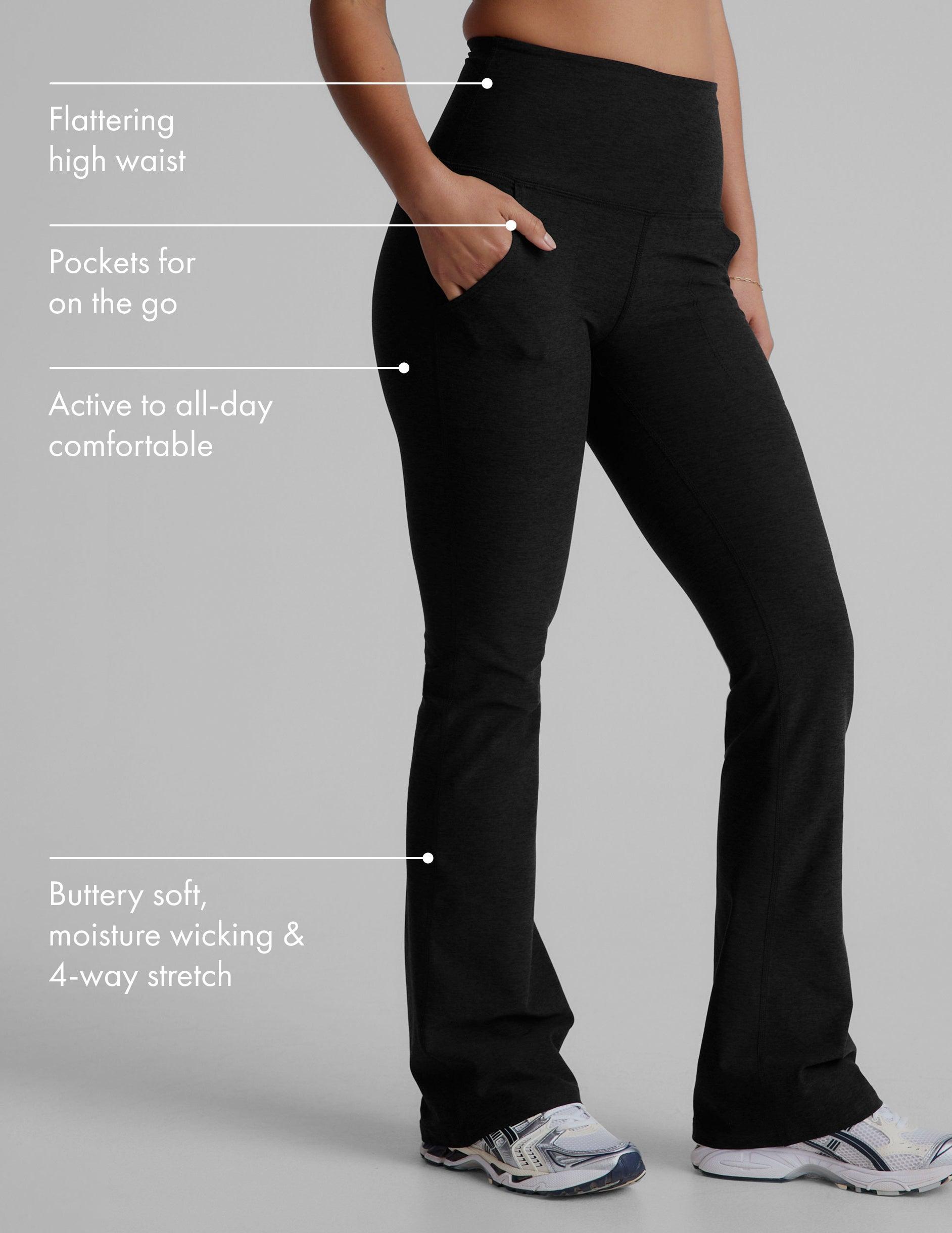 Spacedye High Waisted Practice Pocket Bootcut Pant Product Image