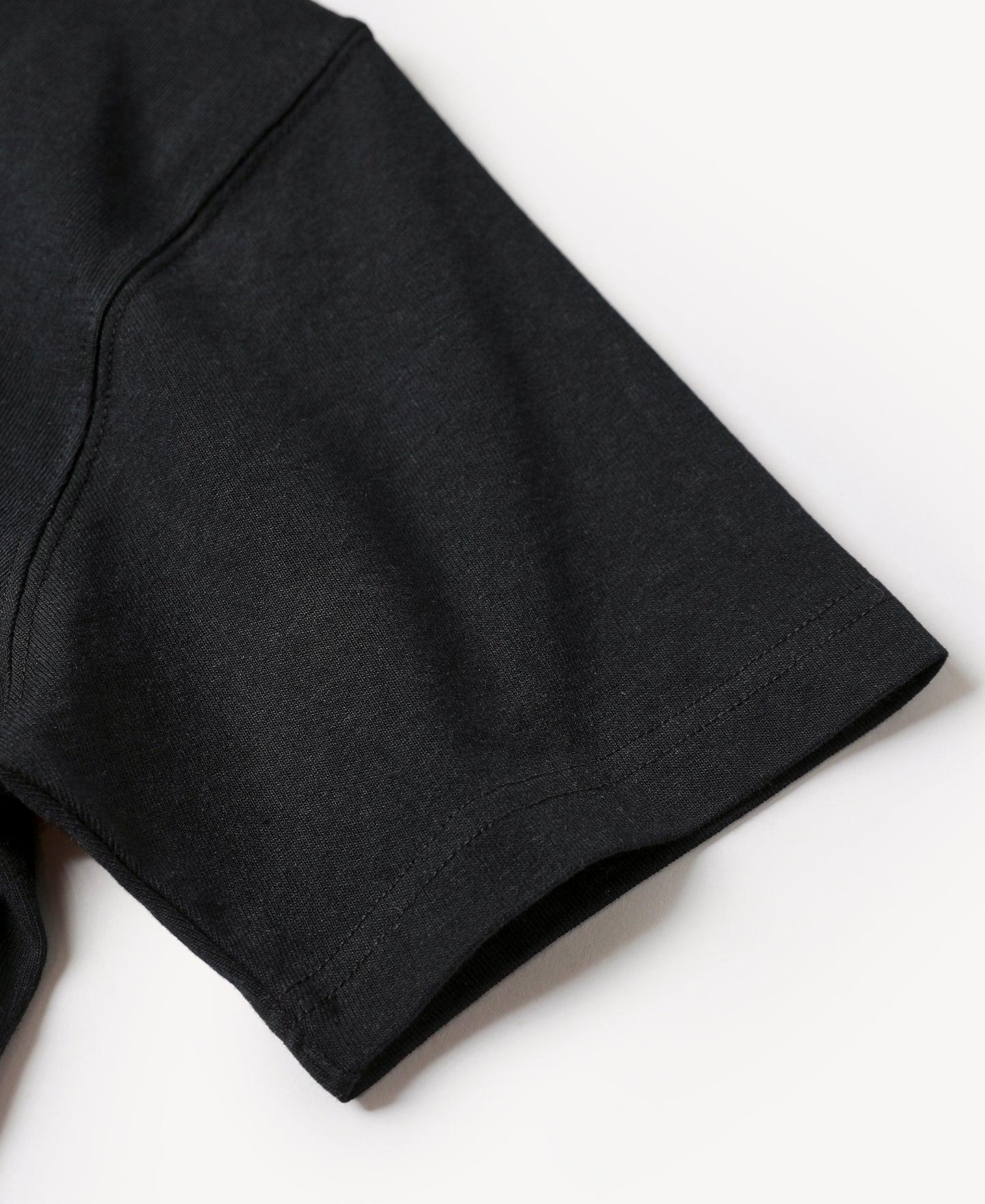 9 oz US Cotton Tubular T-Shirt - Black Product Image