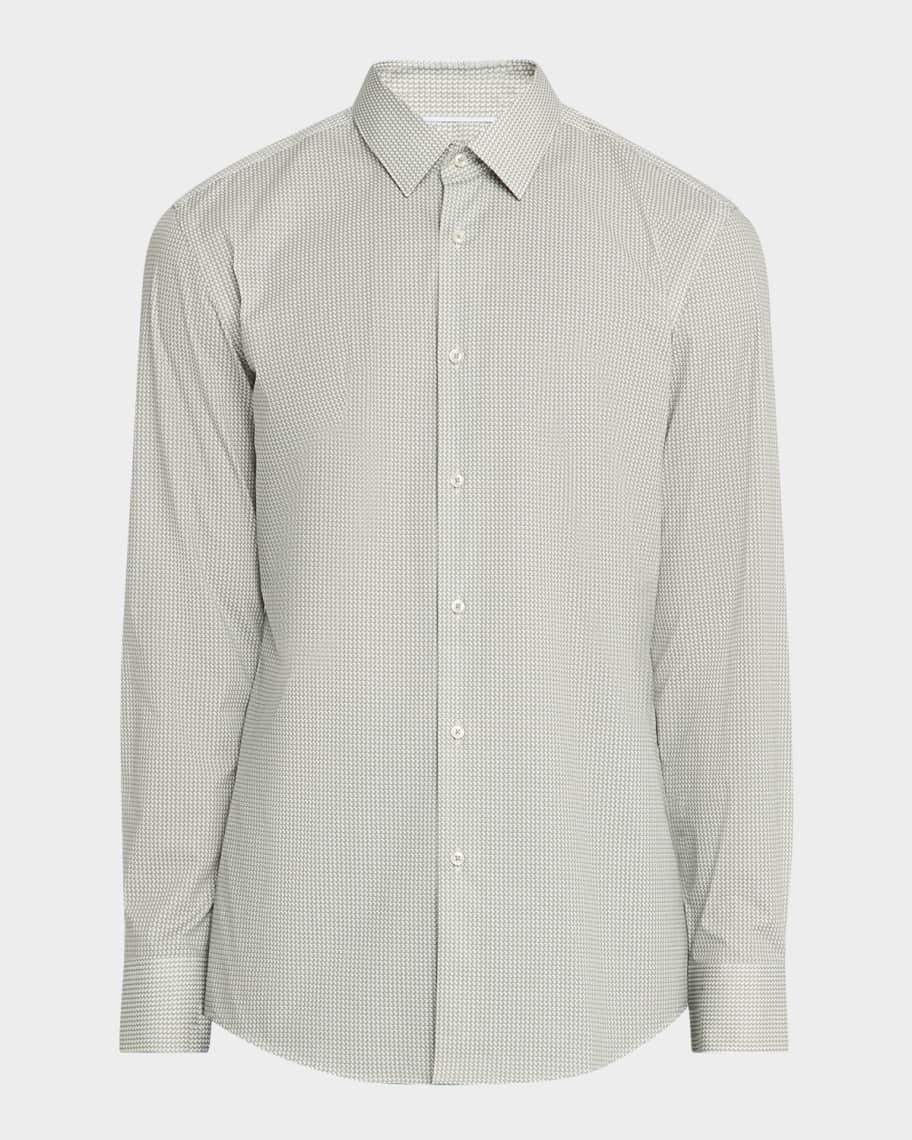 Men's Hank Microprint Dress Shirt Product Image