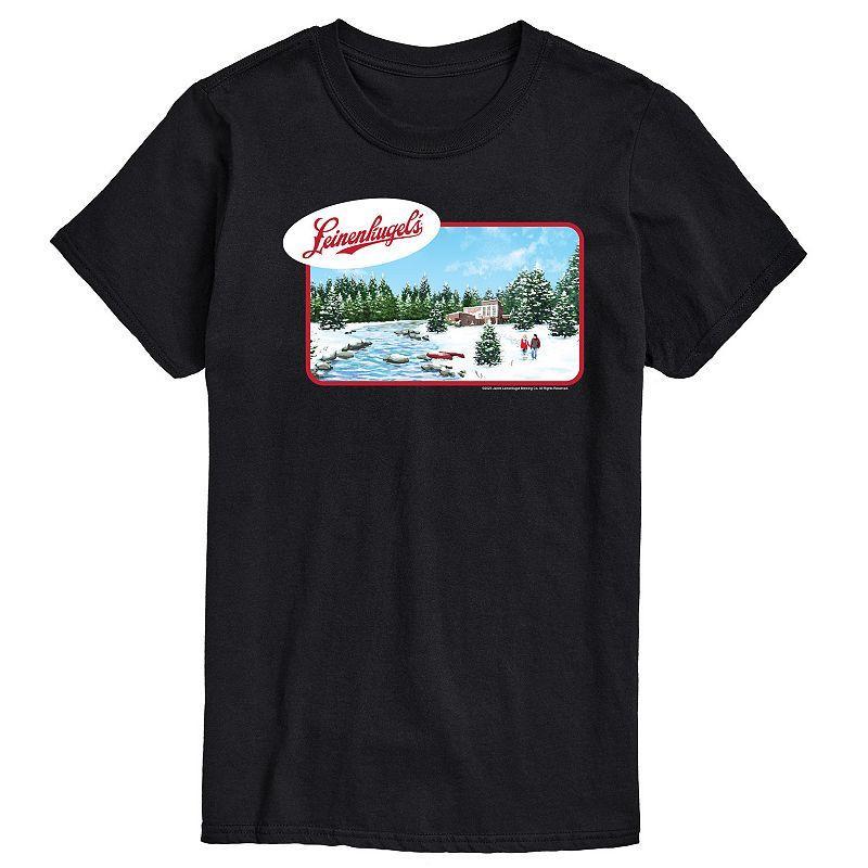 Men's Leinenkugel Porter Landscape Graphic Tee, Size: XXL, Black Product Image