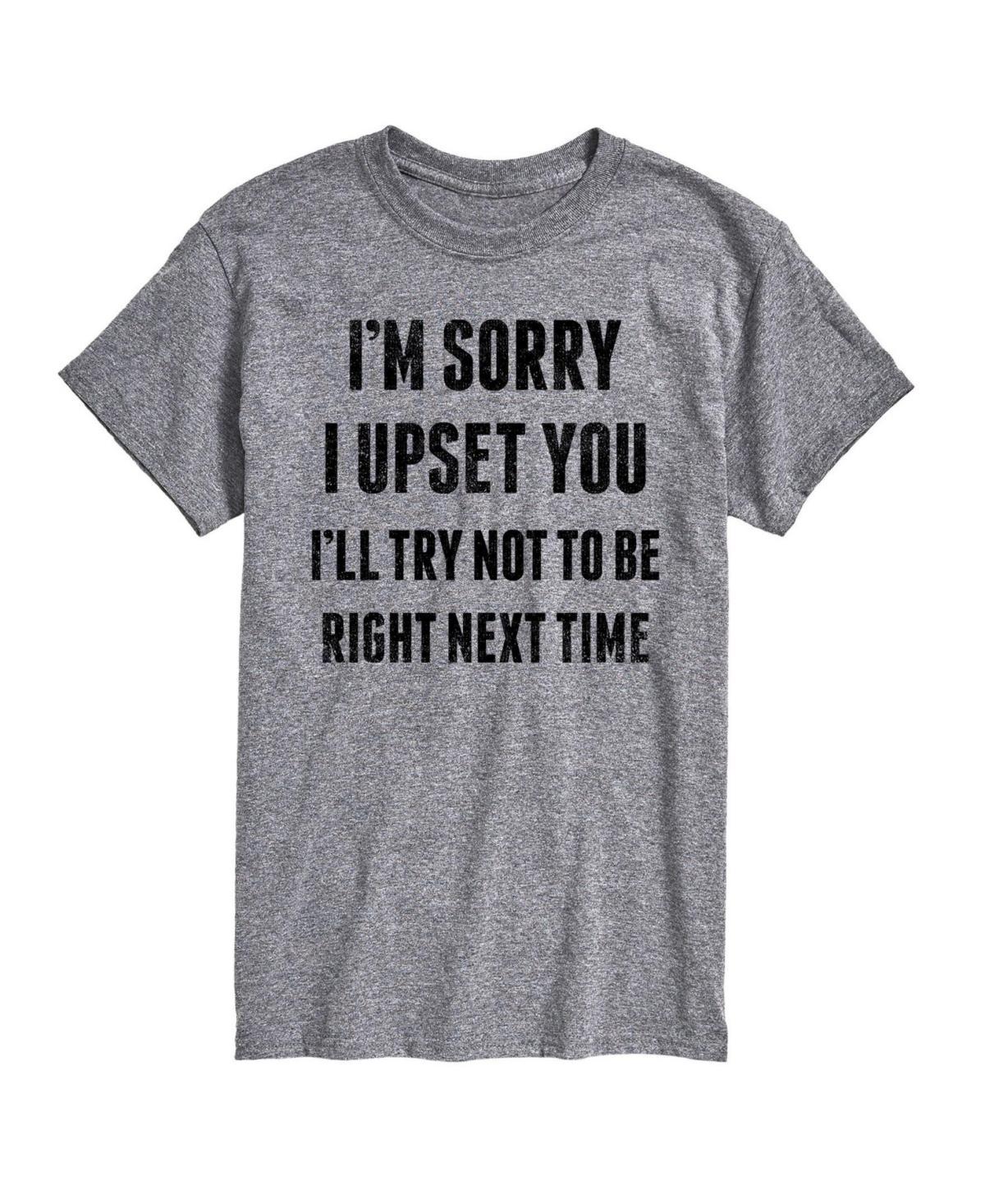 Hybrid Apparel Sorry I Upset You Mens Short Sleeve Tee Product Image