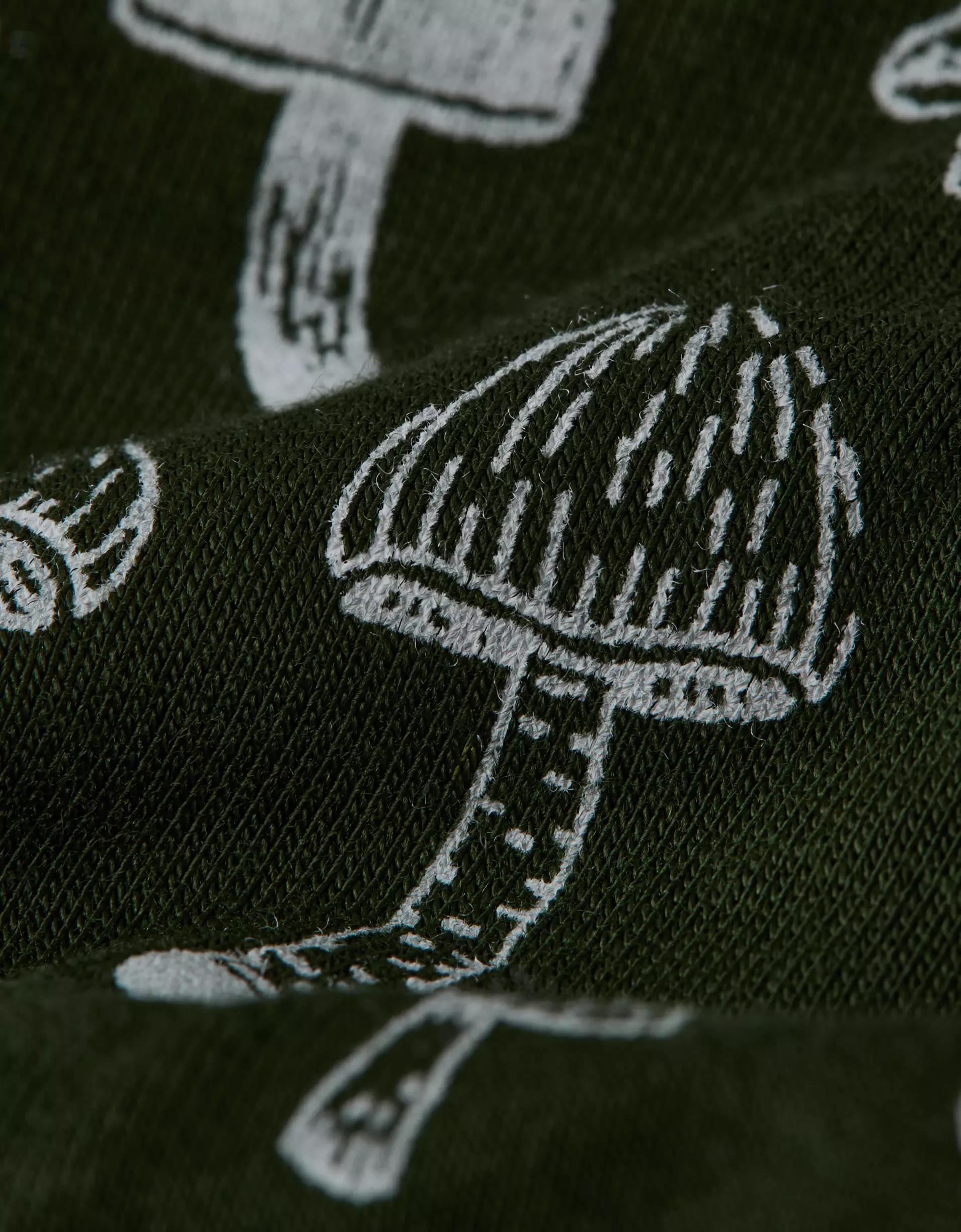 AEO Men's Mushrooms 4.5" Ultra Soft Boxer Brief Product Image