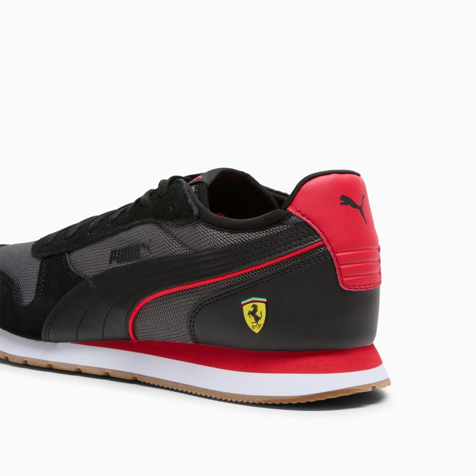 PUMA Scuderia Ferrari ST Miler Mens Sneakers in Grey Product Image