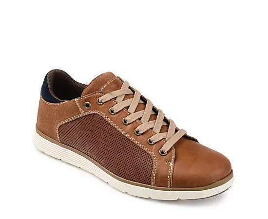 Territory Ramble Mens Perforated Leather Sneakers Product Image