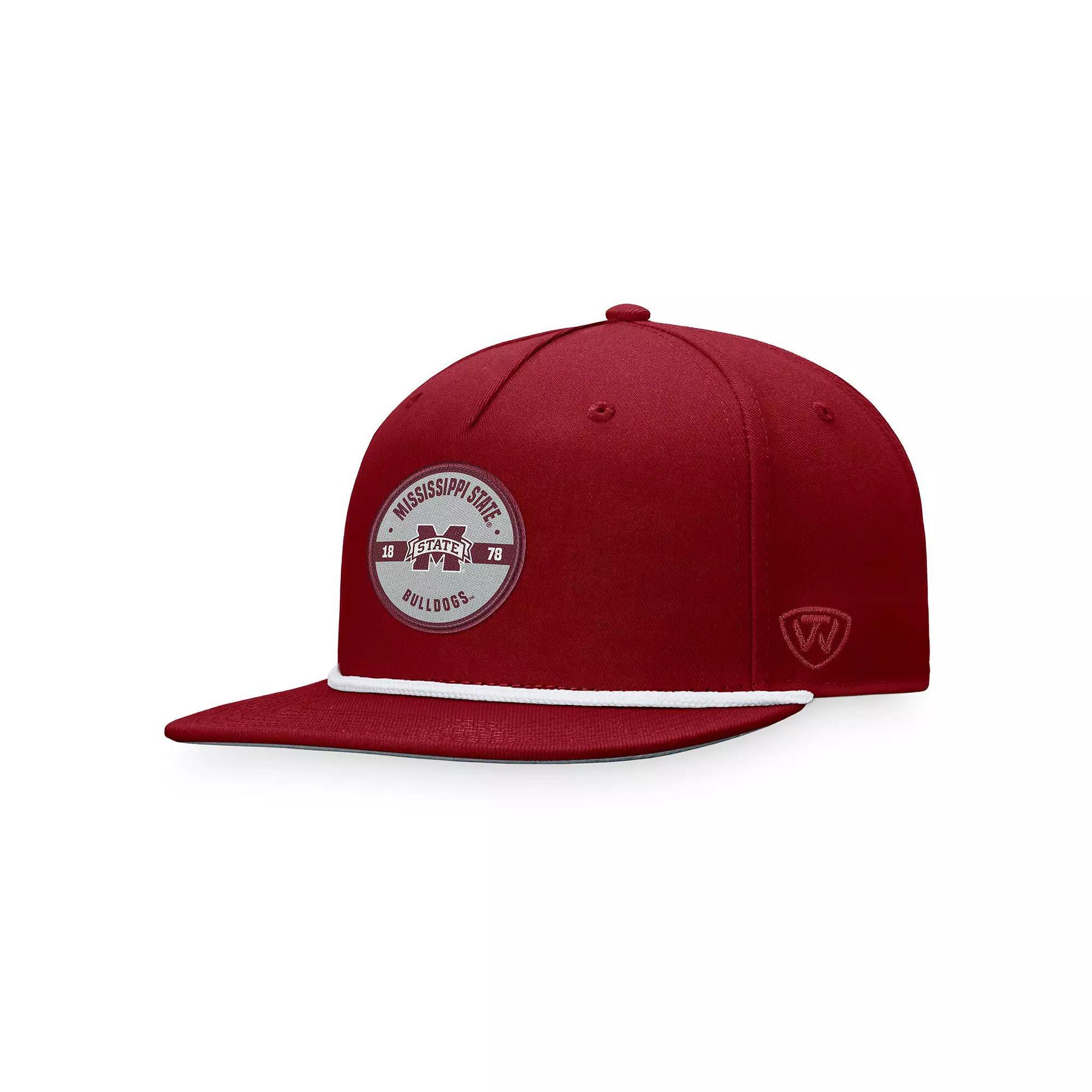 Men's Top of the World Maroon Virginia Tech Hokies Bank Hat, Red Product Image