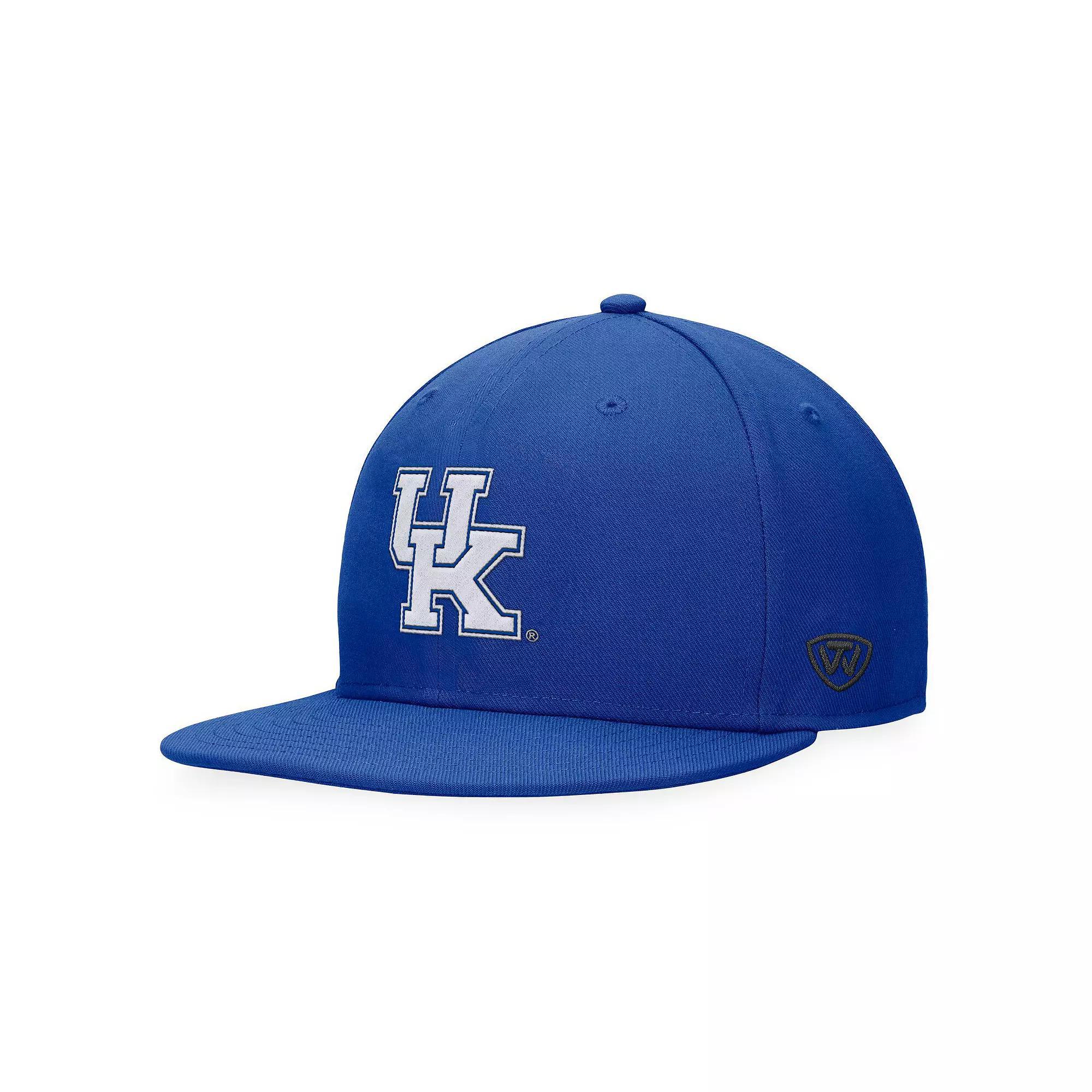 Men's Top of the World Royal Kentucky Wildcats Fitted Hat,  Product Image
