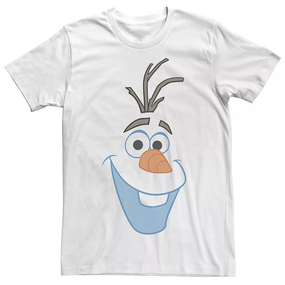 Disney's Frozen Olaf Men's Big Face Cartoon Tee,  Product Image