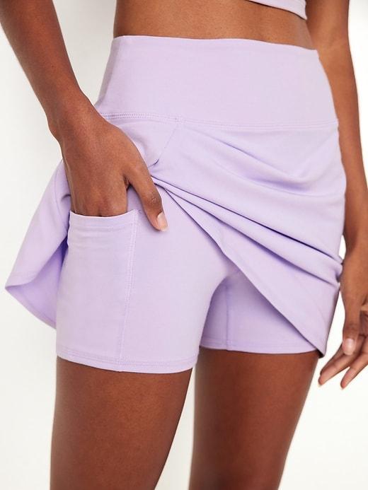 Extra High-Waisted PowerChill Skort Product Image