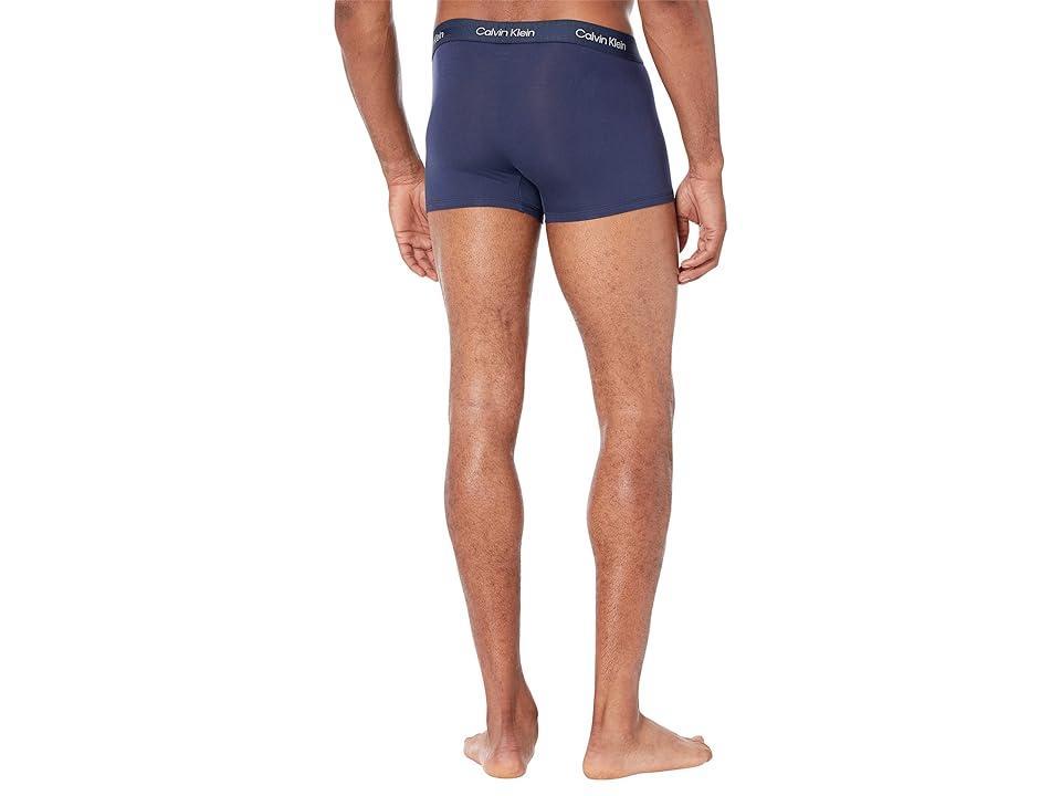 Calvin Klein Mens Ultra-Soft Modern Trunk - Blue - L Product Image