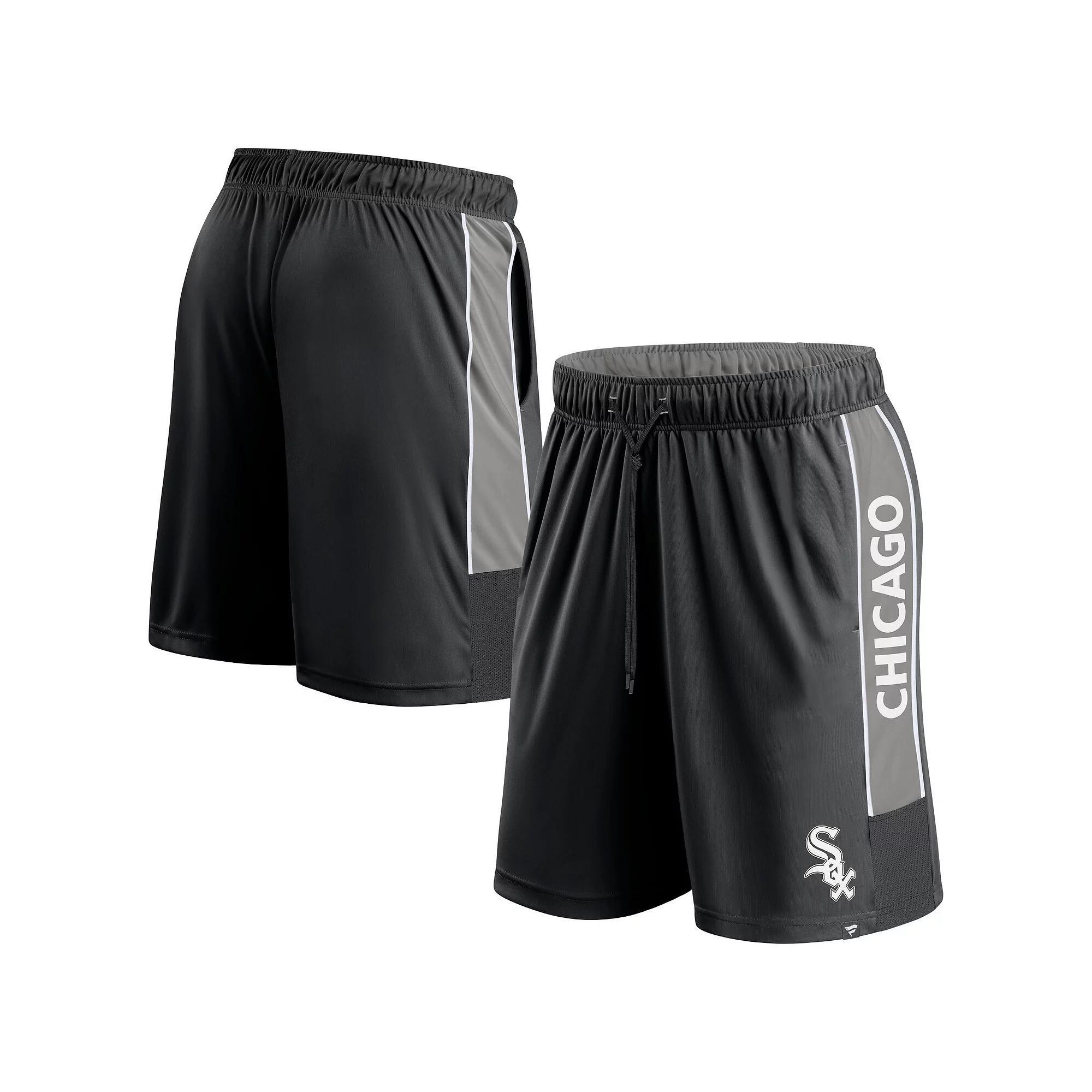 Men's Black Las Vegas Raiders Win The Match Shorts,  Product Image
