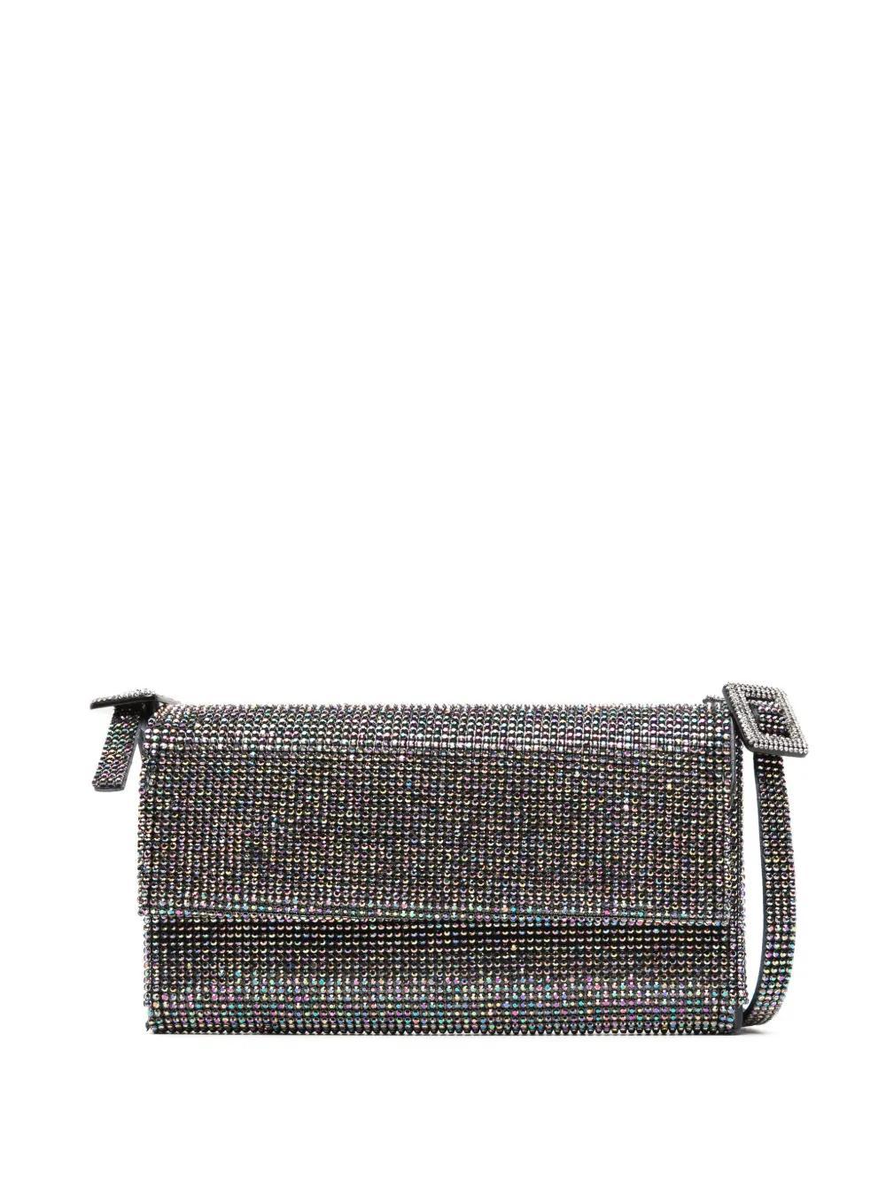 BENEDETTA BRUZZICHES Vittissima La Grande Shoulder Bag In Grey Product Image