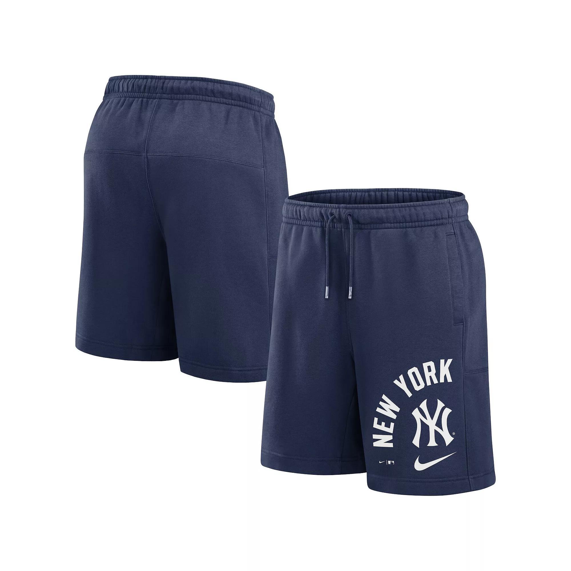 Men's Nike Navy Houston Astros Arched Kicker Shorts,  Product Image
