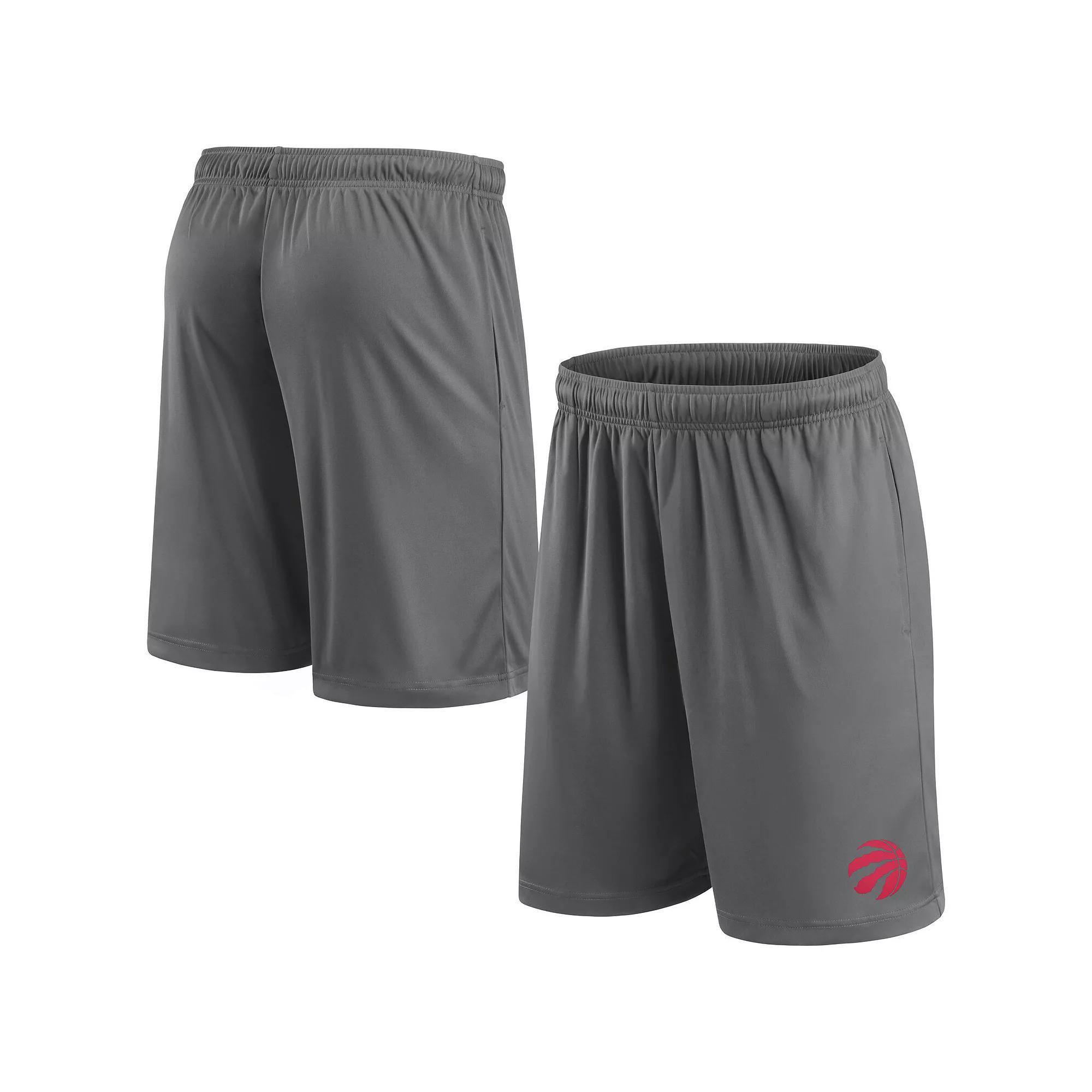 Men's Fanatics Gray Colorado Avalanche Primary Logo Shorts,  Product Image