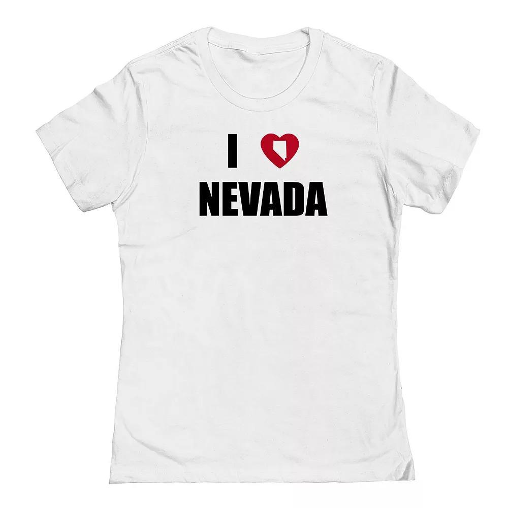 Junior's I Heart Nevada Graphic Tee, Women's,  Product Image