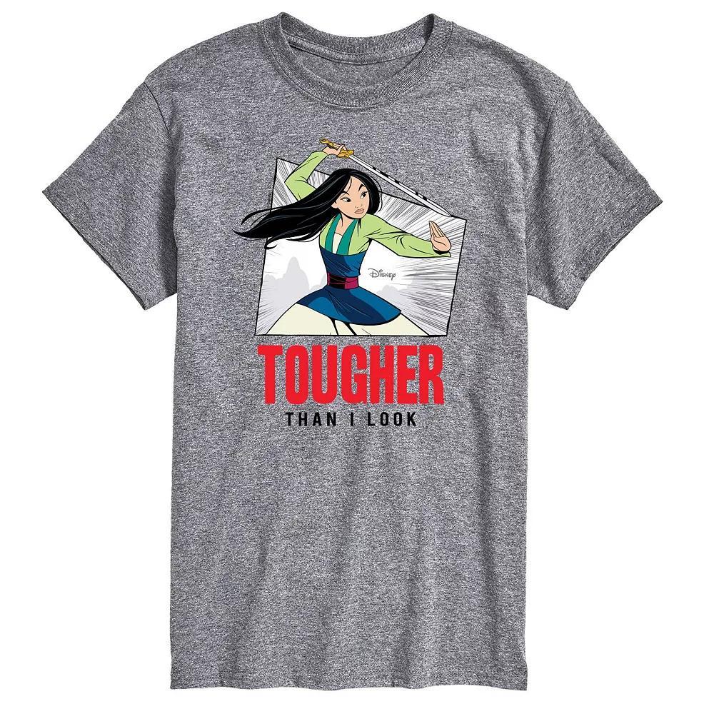 Disney's Mulan Big & Tall Tougher Than I Look Graphic Tee, Men's,  Product Image