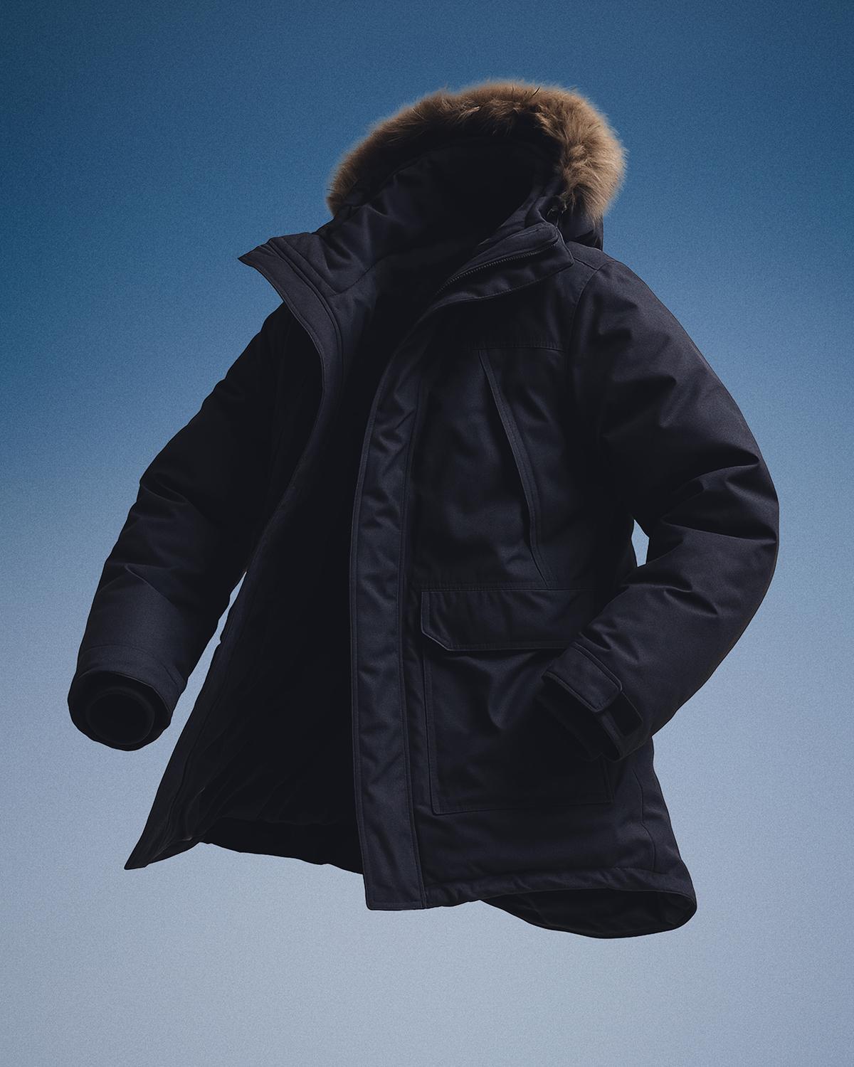 Quince | Men's Responsible Down Hooded Parka Recycled Polyester Product Image