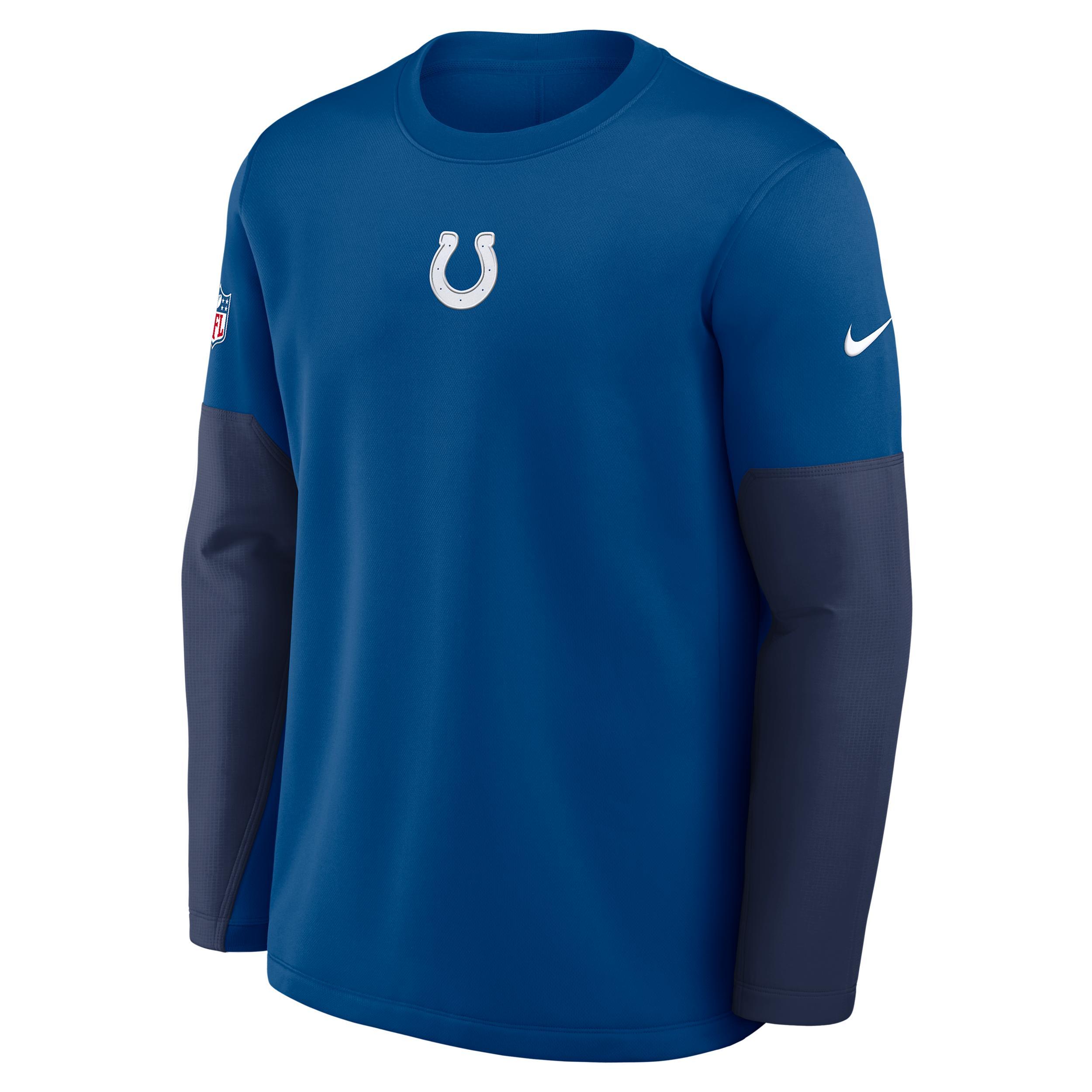 Tennessee Titans Scripted To Win Sideline Coach Nike Mens Therma-FIT NFL Long-Sleeve T-Shirt | 03BR0CZD8F-NX3 Product Image