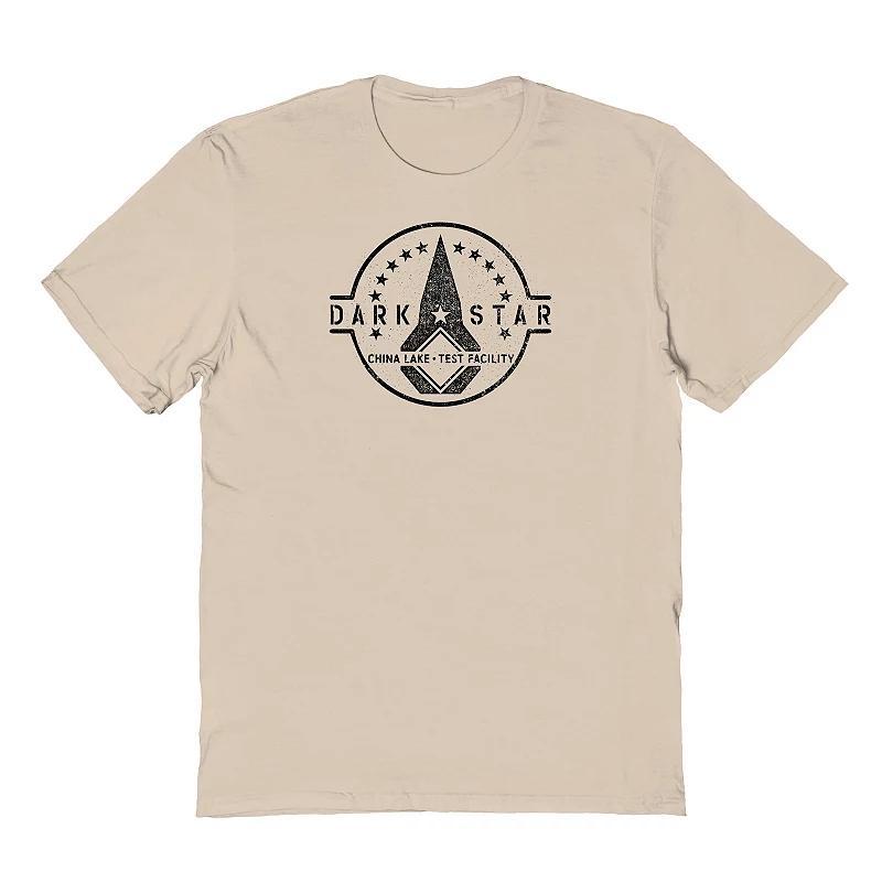 Mens Dark Star Test Facility Graphic Tee Brown Product Image