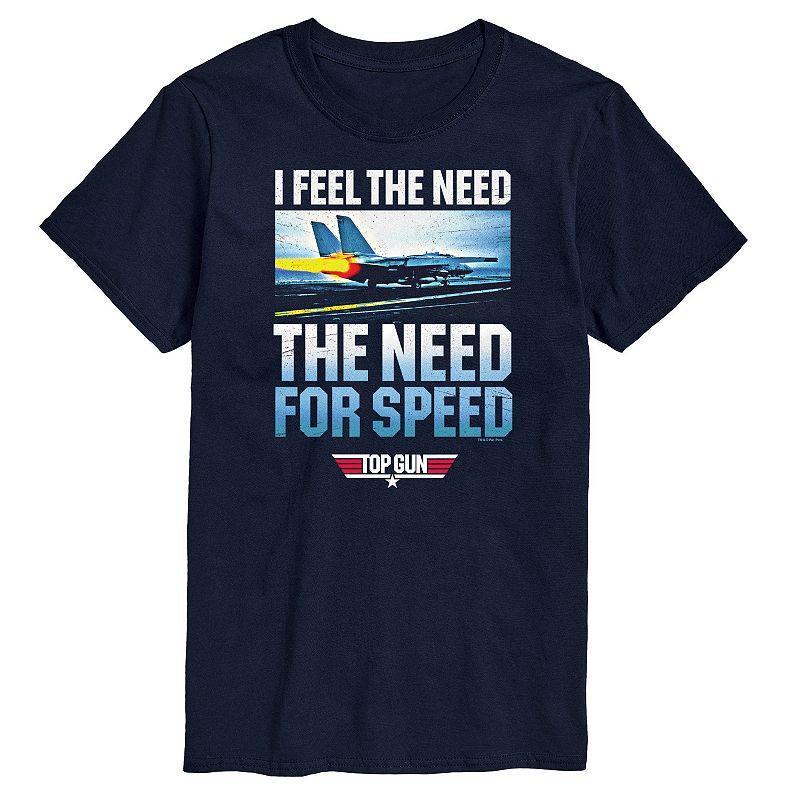 Big & Tall Top Gun Need For Speed Tee, Men's,  Product Image