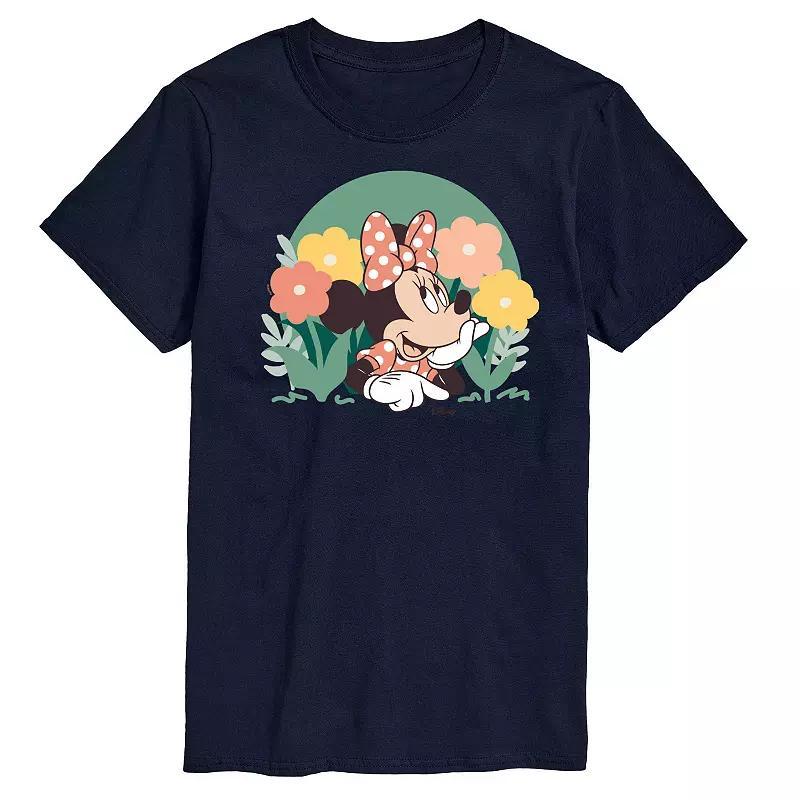Disney's Minnie Mouse Men's Flowers Graphic Tee,  Product Image