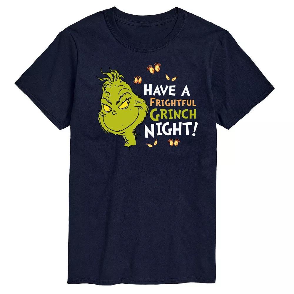 Men's Dr. Seuss Have a Frightful Grinch Night Graphic Tee,  Product Image