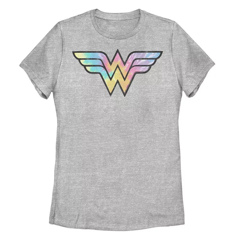 Juniors' DC Comics Wonder Woman Tie-Dye Logo Graphic Tee, Girl's,  Product Image