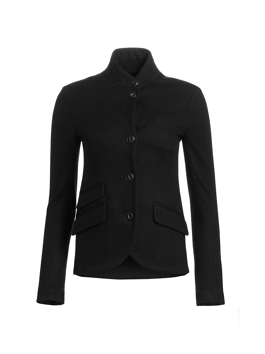 rag & bone Slade Blazer Black 16 Product Image