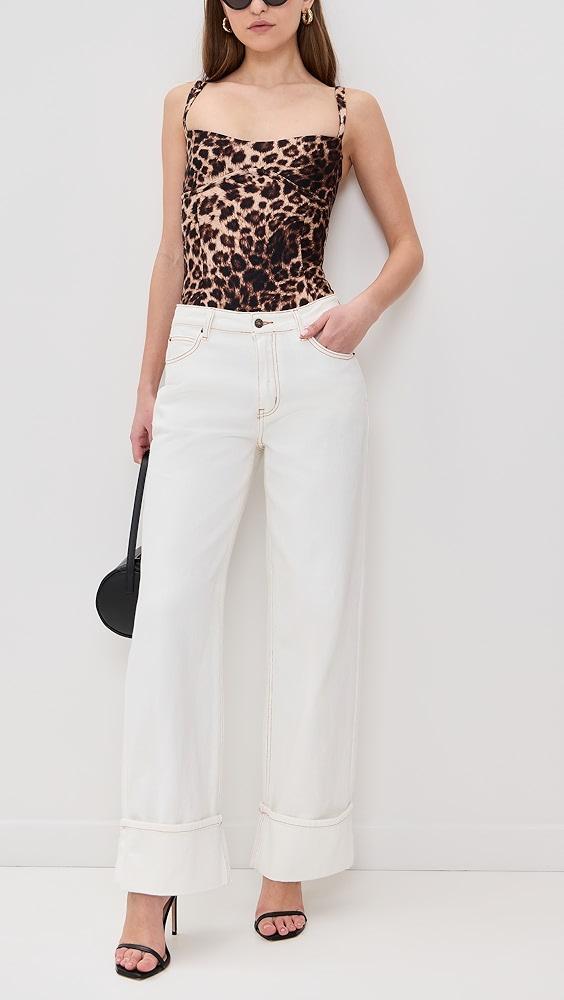 Lioness Top Model Cuffed Jeans | Shopbop Product Image