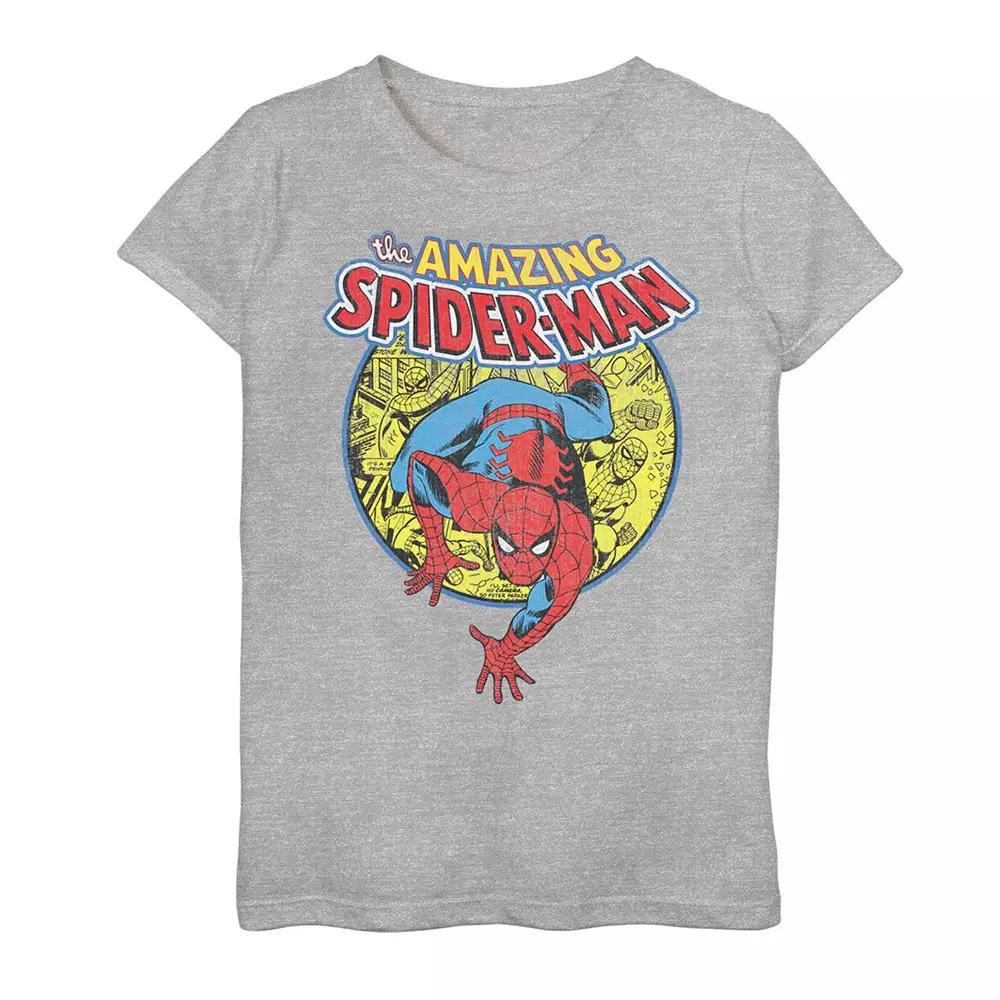 Girls 7-16 Marvel The Amazing Spider-Man Classic Crawl Graphic Tee, Girl's,  Product Image
