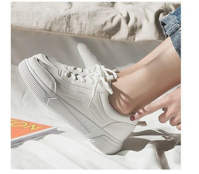 Plain Platform Sneakers Product Image