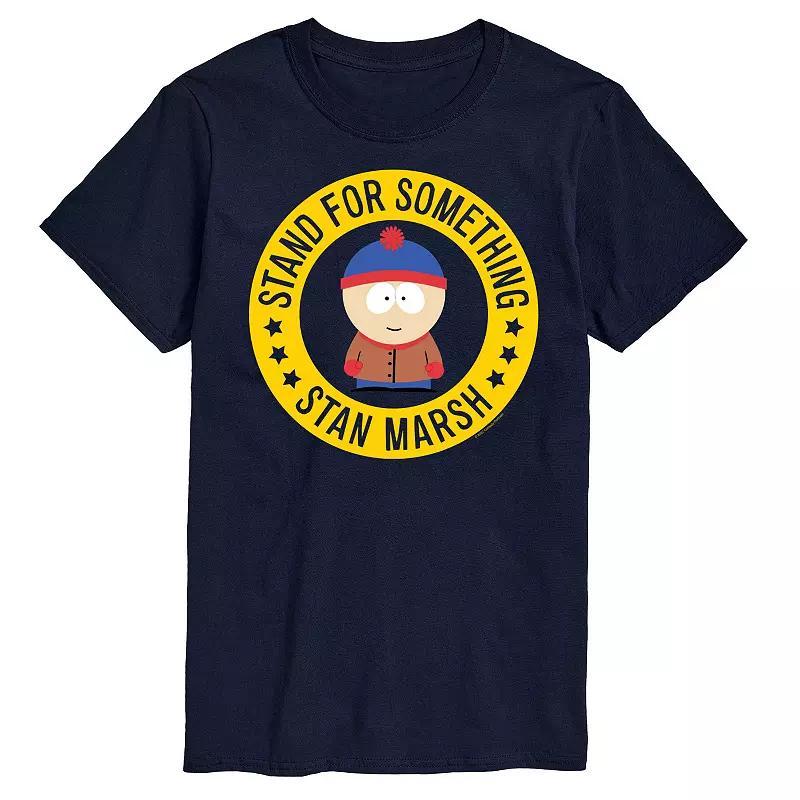 Big & Tall South Park Stan Marsh Stand For Something Graphic Tee, Mens Blue Product Image