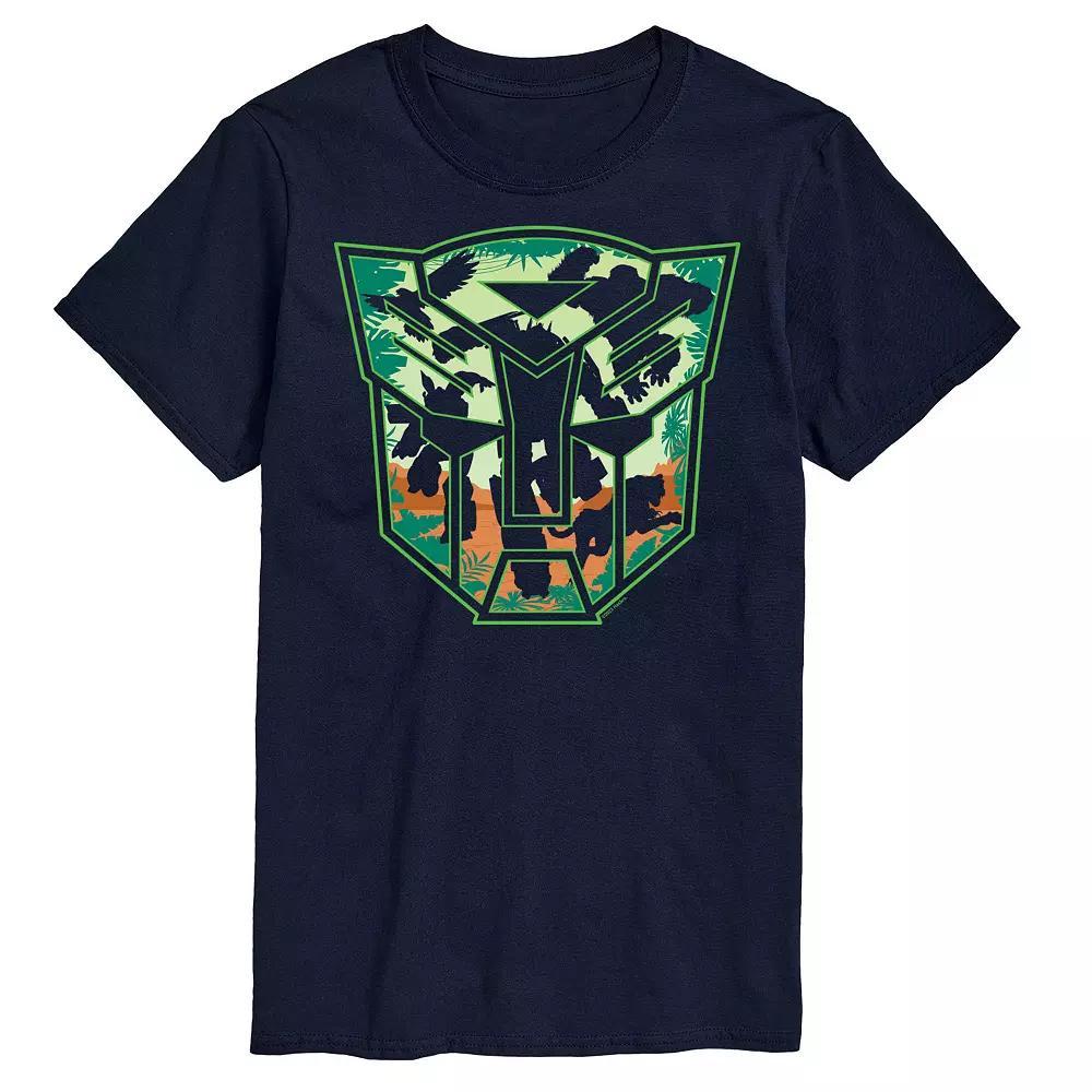 Big & Tall Transformers Autobot Jungle Logo Tee, Men's,  Product Image