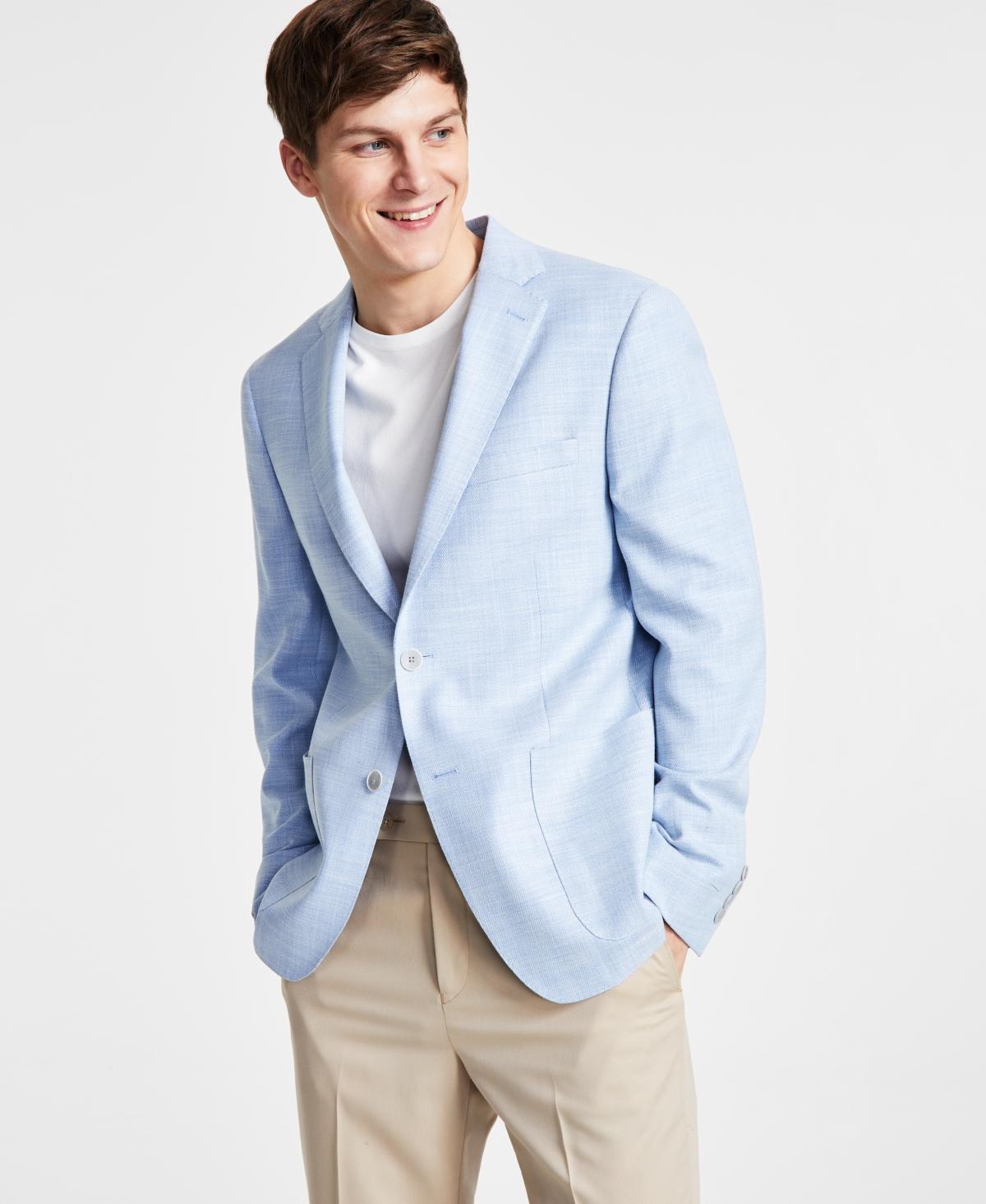 Calvin Klein Mens Solid Slim-Fit Soft Sport Coat Product Image