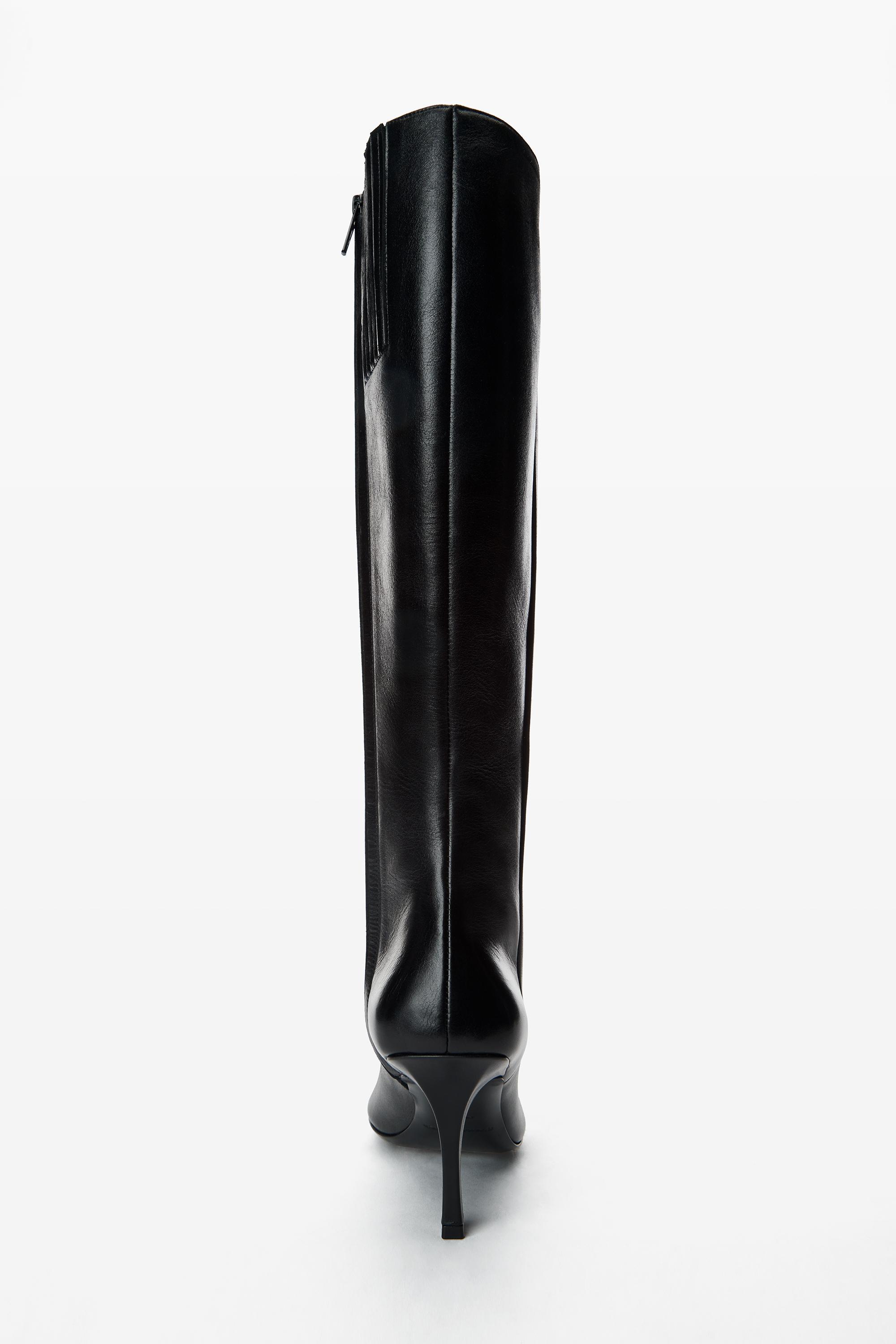 Vivica 85mm Knee-high Boot In Leather Product Image