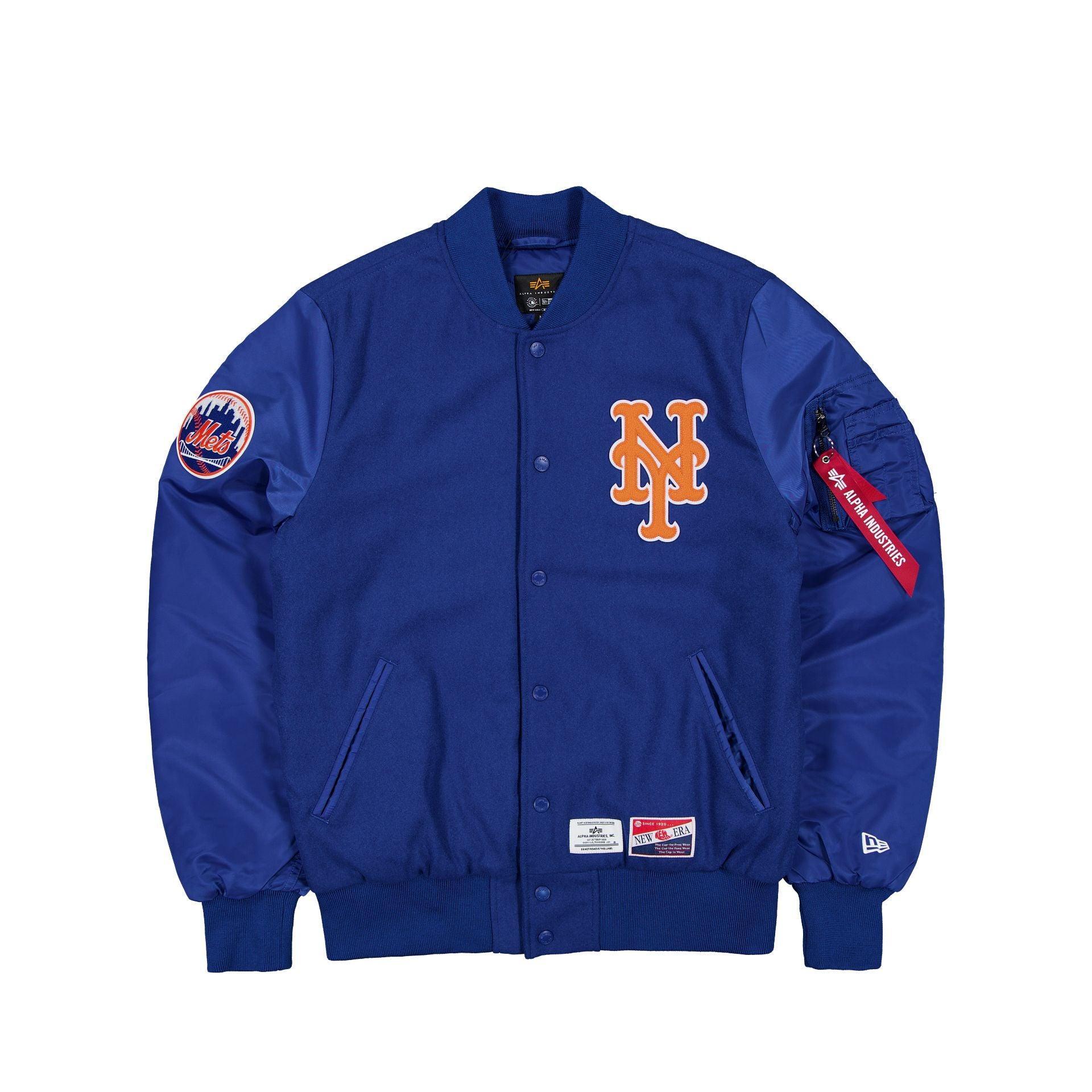 Alpha Industries x New York Yankees MA-1 Wool Varsity Jacket Male Product Image