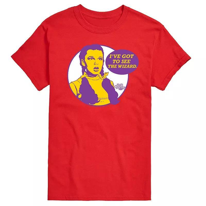 Men's Wizard Of Oz Dorothy See The Wizard Graphic Tee,  Product Image