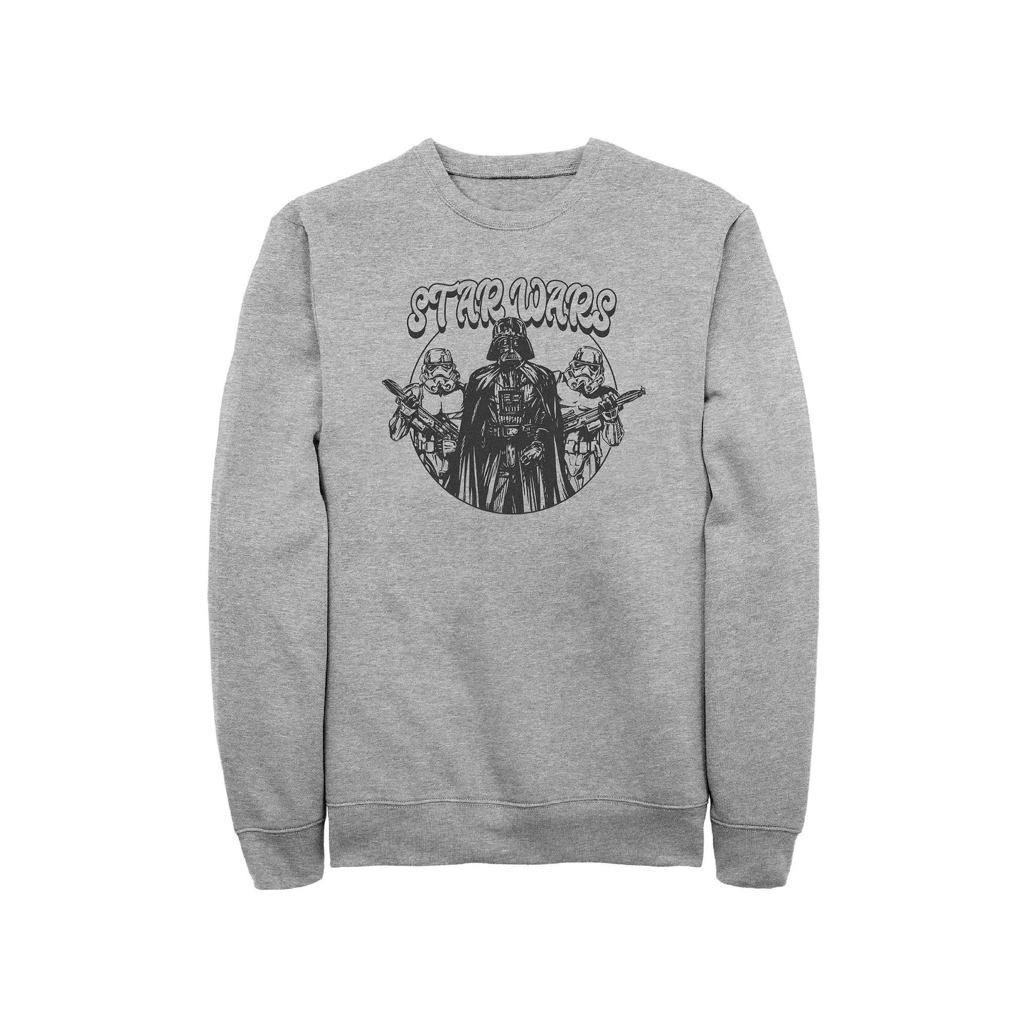 Men's Star Wars Dark Side Stamp Graphic Fleece,  Product Image
