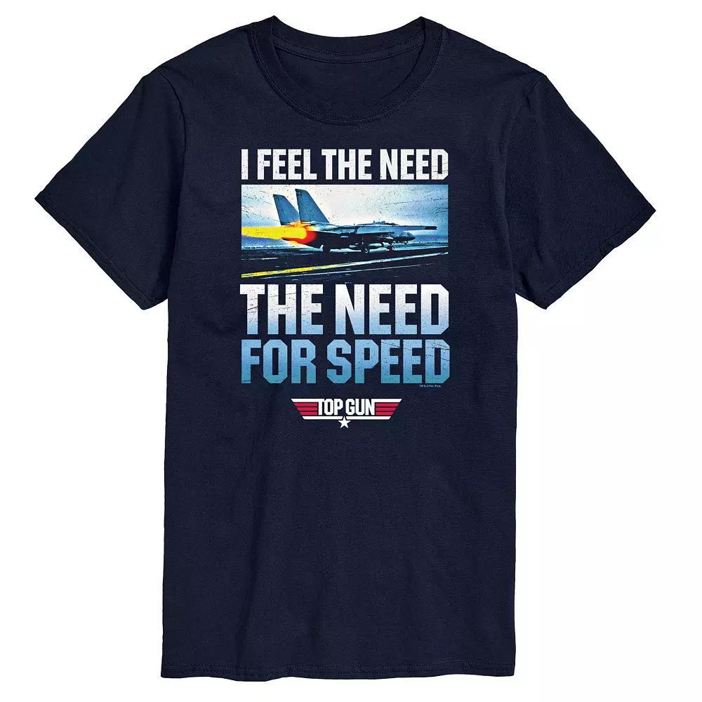 Big & Tall Top Gun Need For Speed Tee, Men's,  Product Image