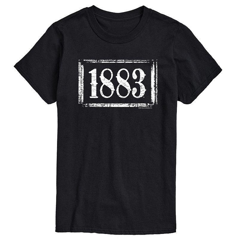 Men's 1883 Logo Tee, Size: Medium, Black Product Image