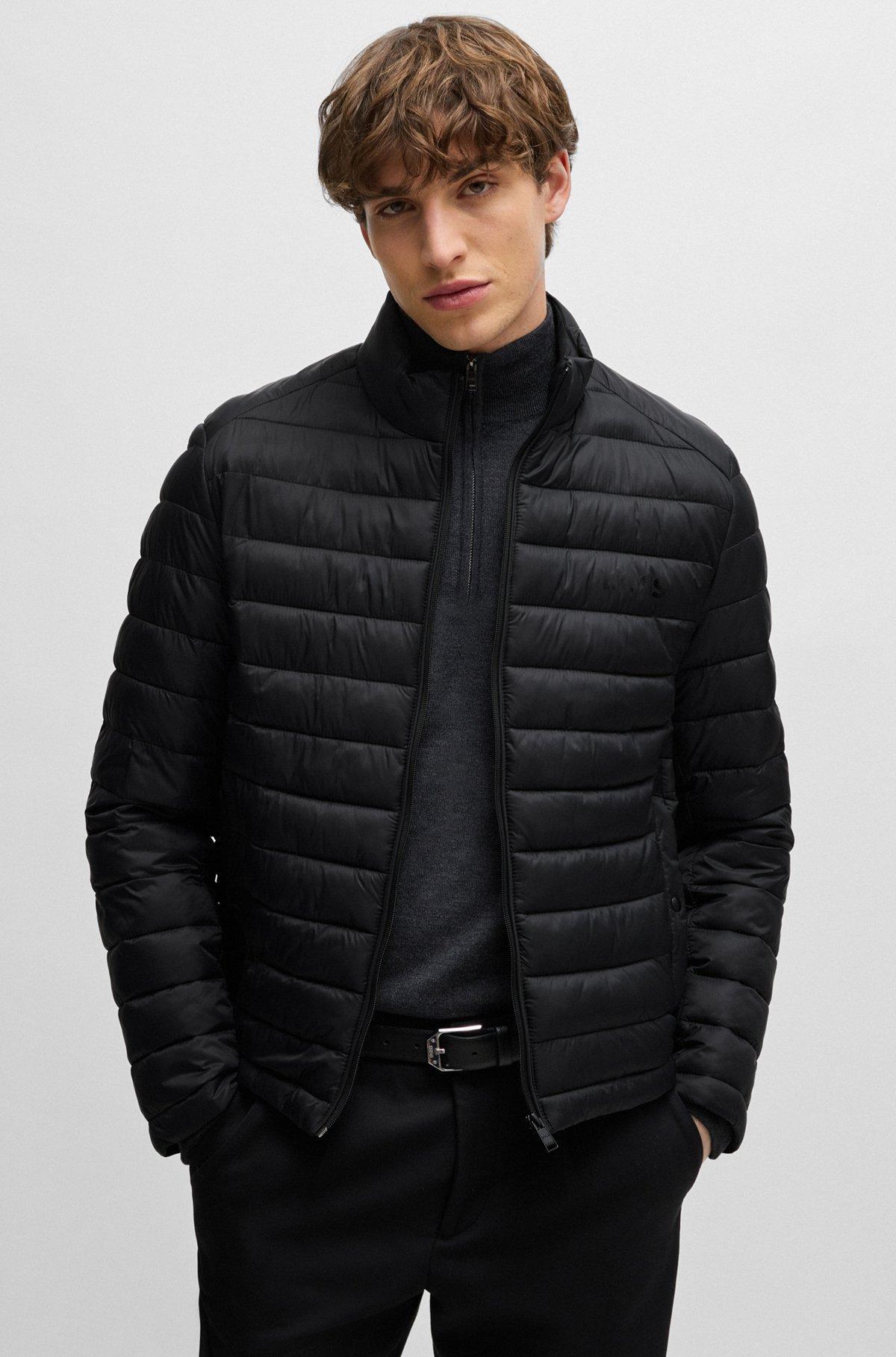 Water-repellent padded jacket with tonal logo Product Image