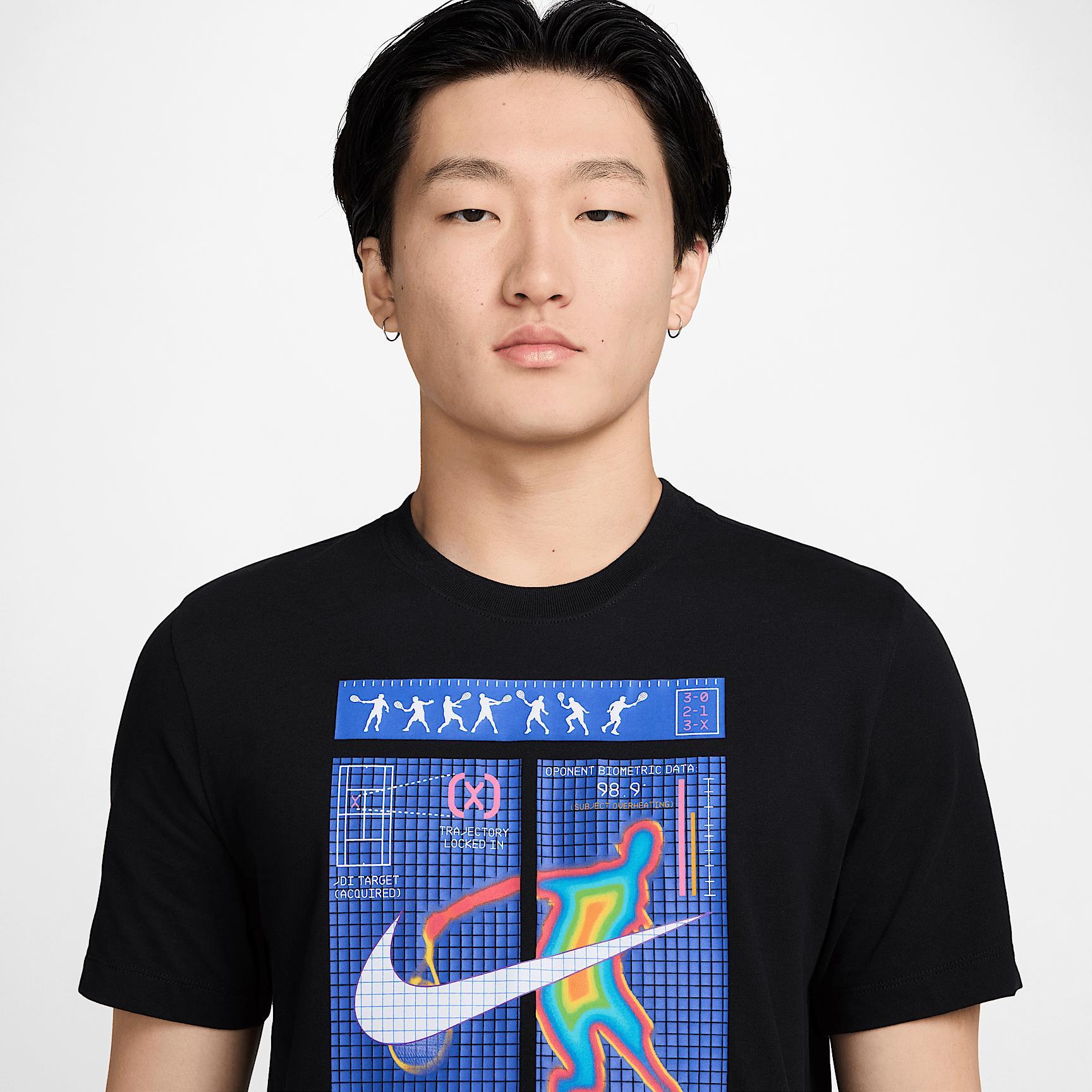 NikeCourt Men's Dri-FIT Tennis T-Shirt Product Image