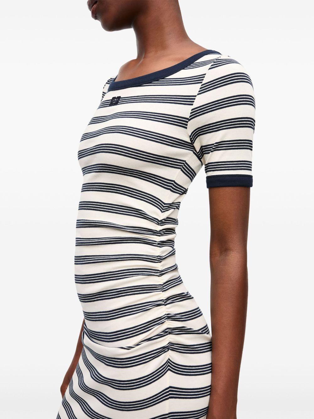 striped T-shirt dress Product Image
