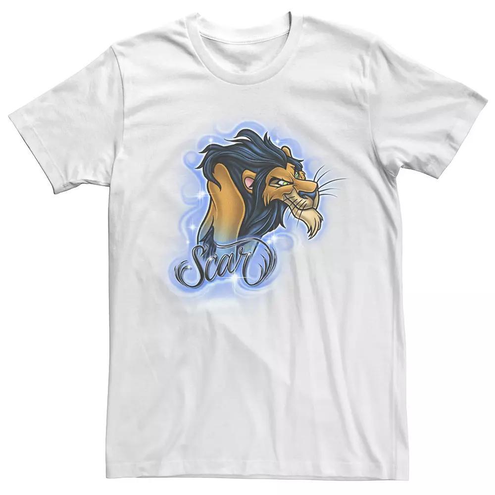 Disney's The Lion King Scar Men's Airbrushed Portrait Tee,  Product Image