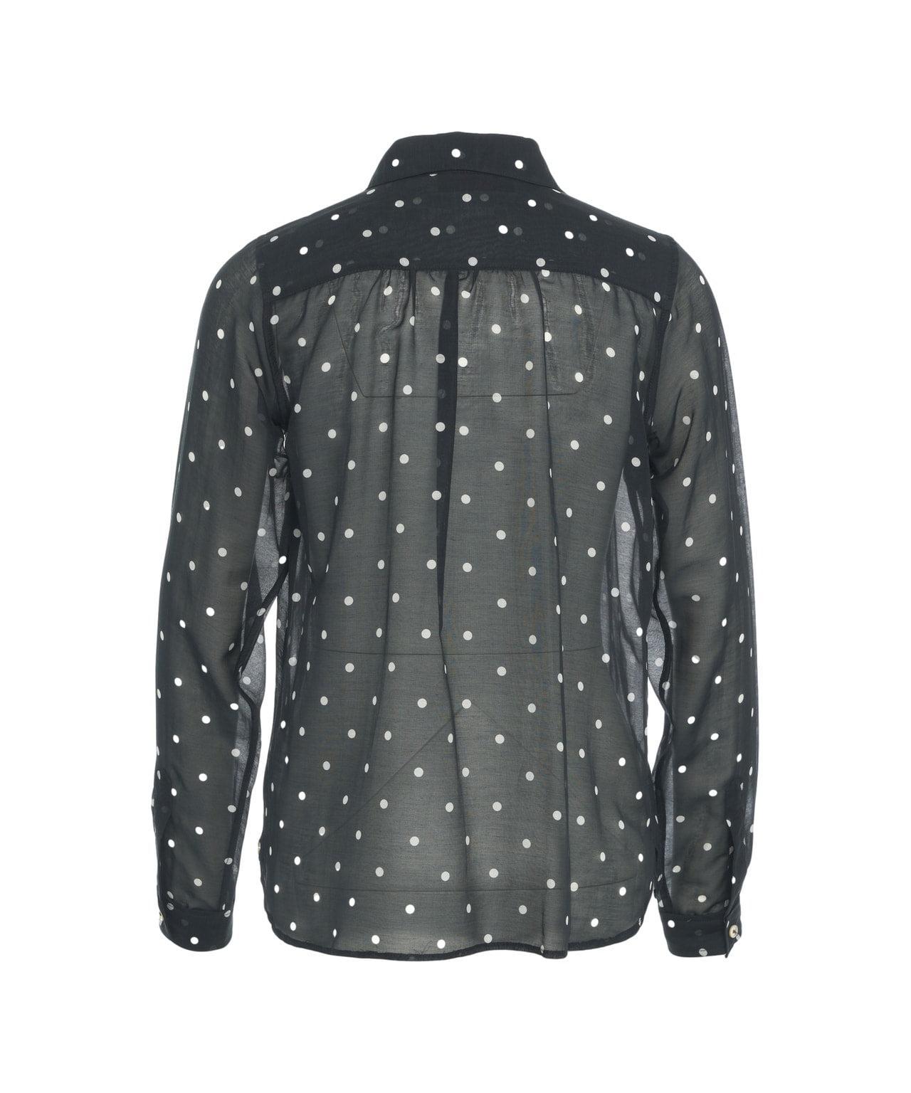 Blouse with polka dots Product Image