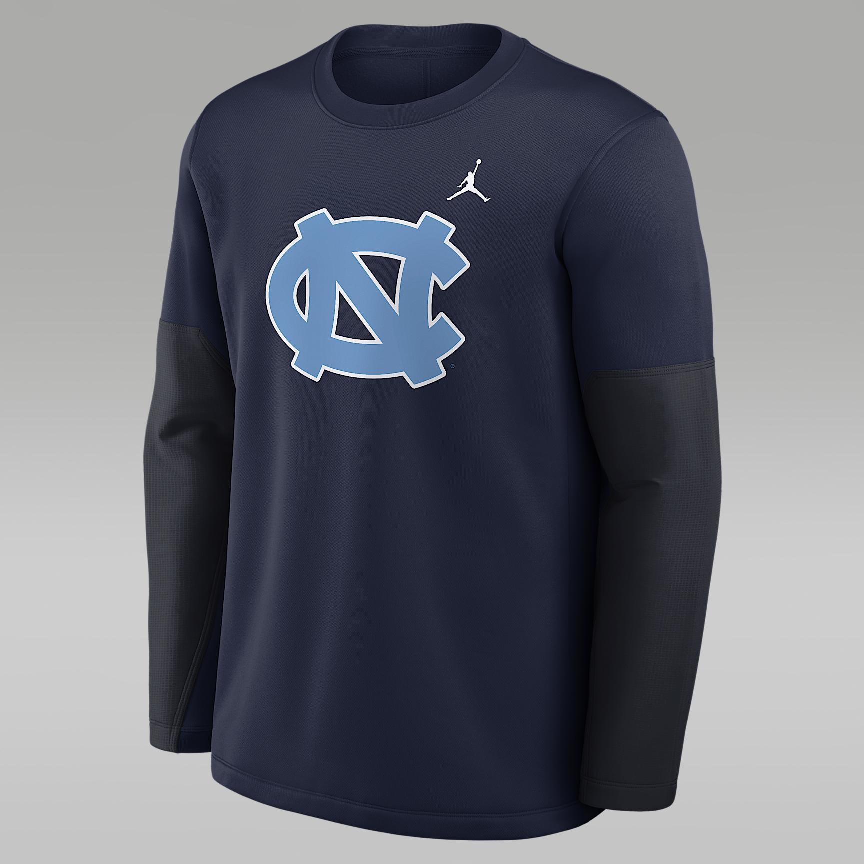 Mens Michigan Sideline Coach Jordan Brand Therma-FIT College Long-Sleeve T-Shirt | 0JBR0CZDMWN-6P4 Product Image