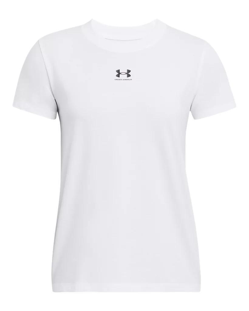 Womens UA Rival Core Short Sleeve Product Image