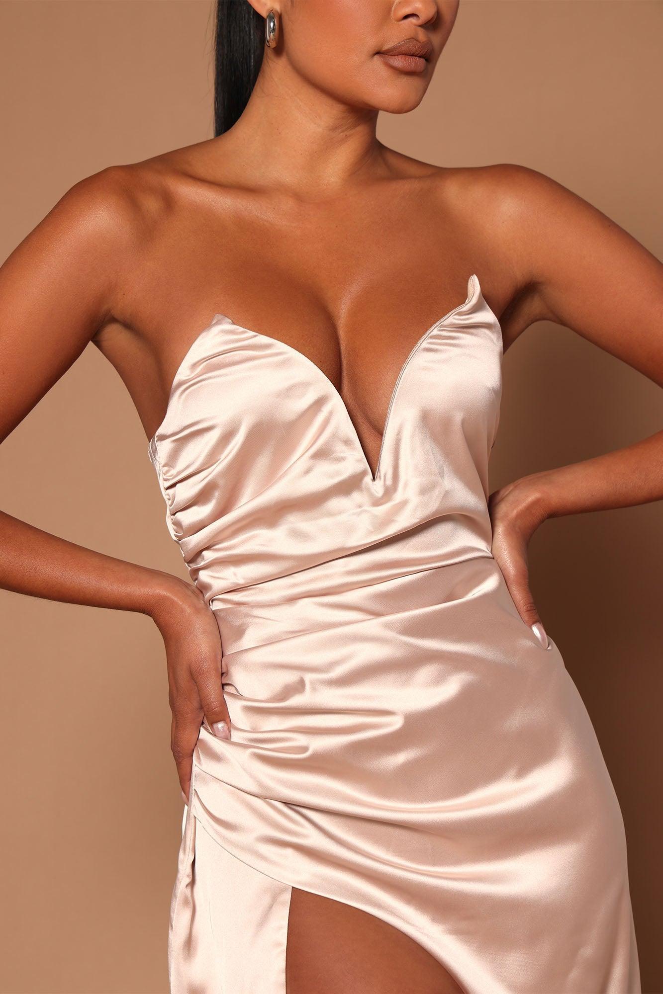 The Westwood Gown - Nude Product Image