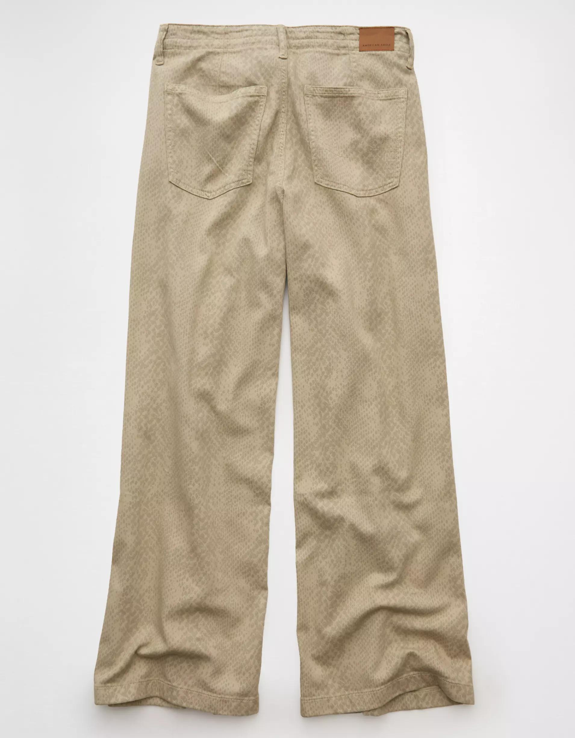 AE Dreamy Drape Stretch Low-Rise Ultra Wide-Leg Pant Product Image